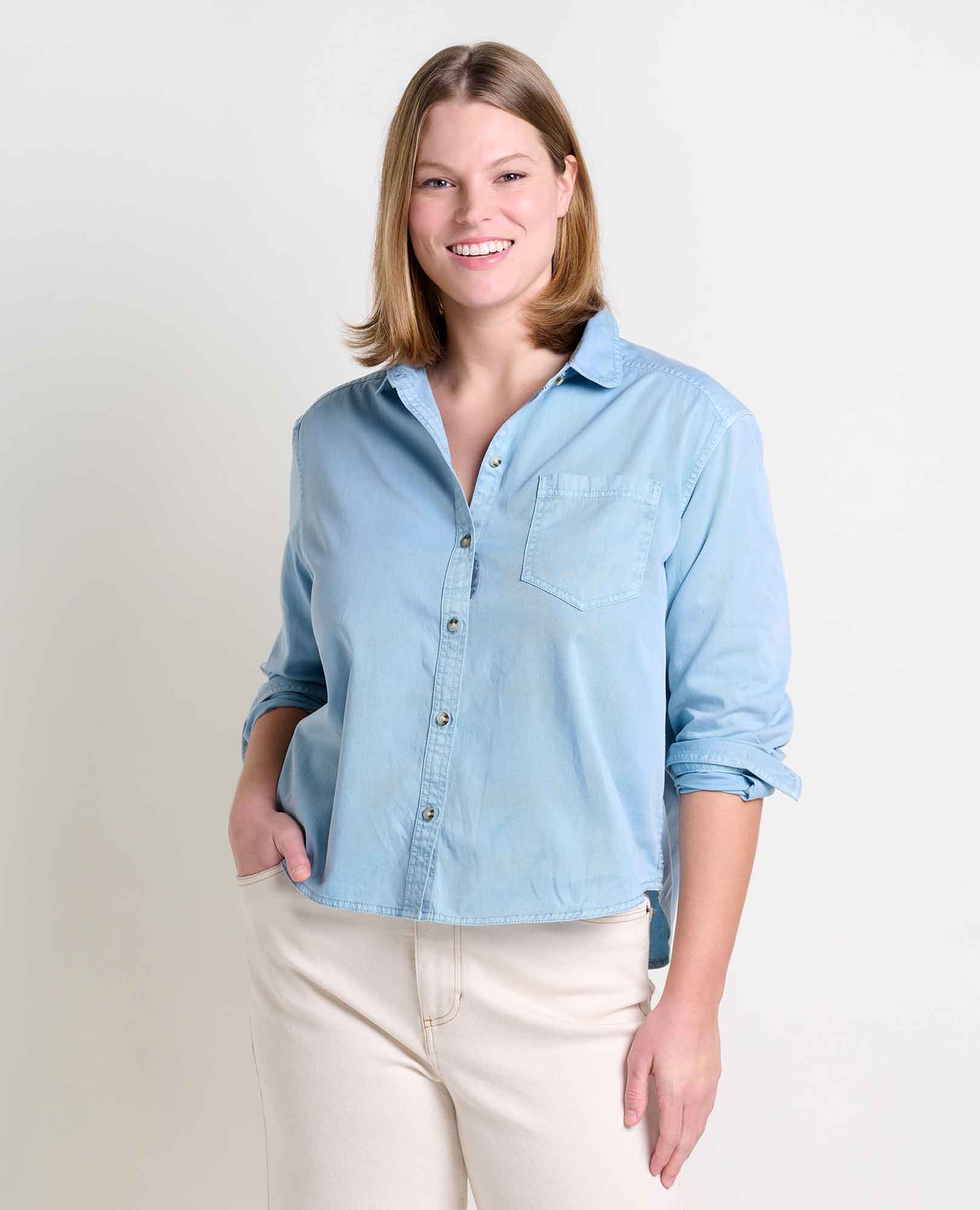 Arroyo Twill Boxy Shirt - Image 4