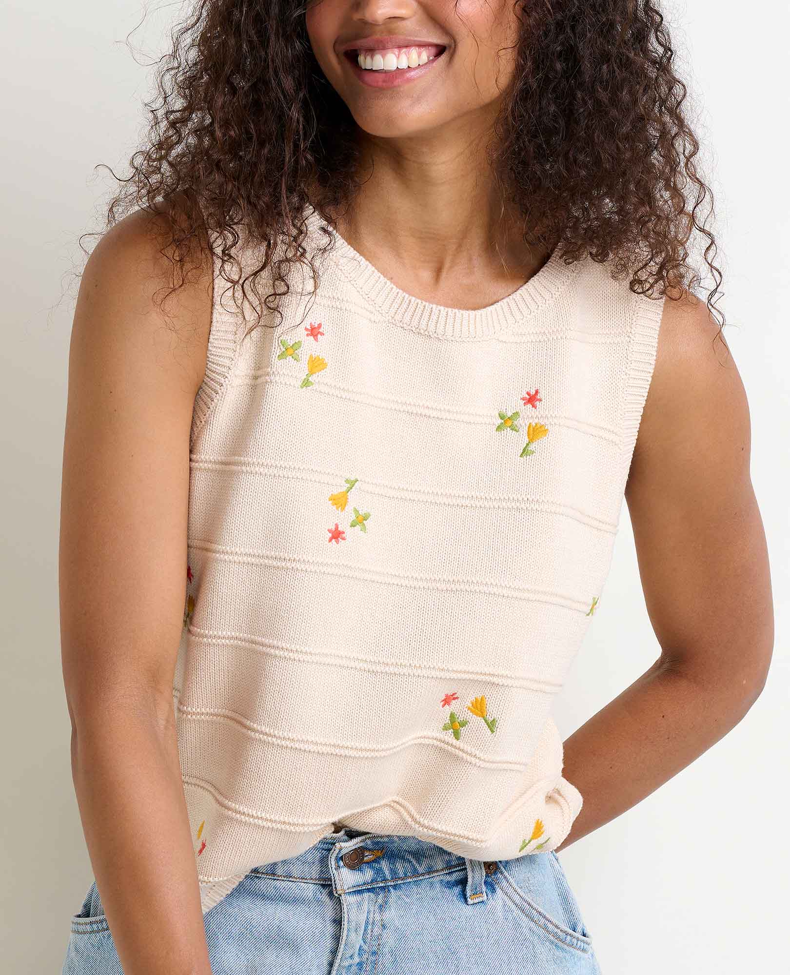 Bianca Crew Tank Embroidered - Image 3
