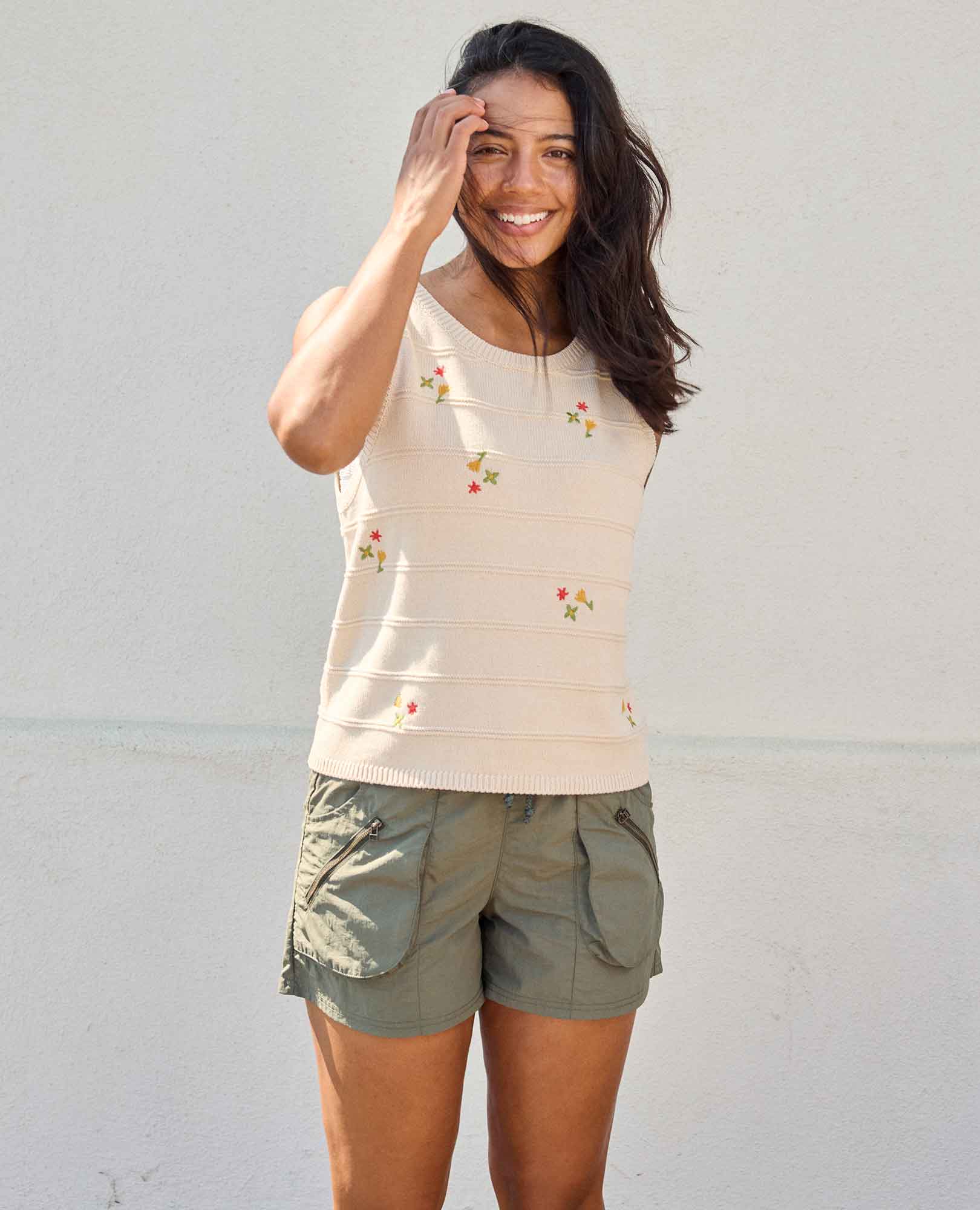 Bianca Crew Tank Embroidered - Image 5