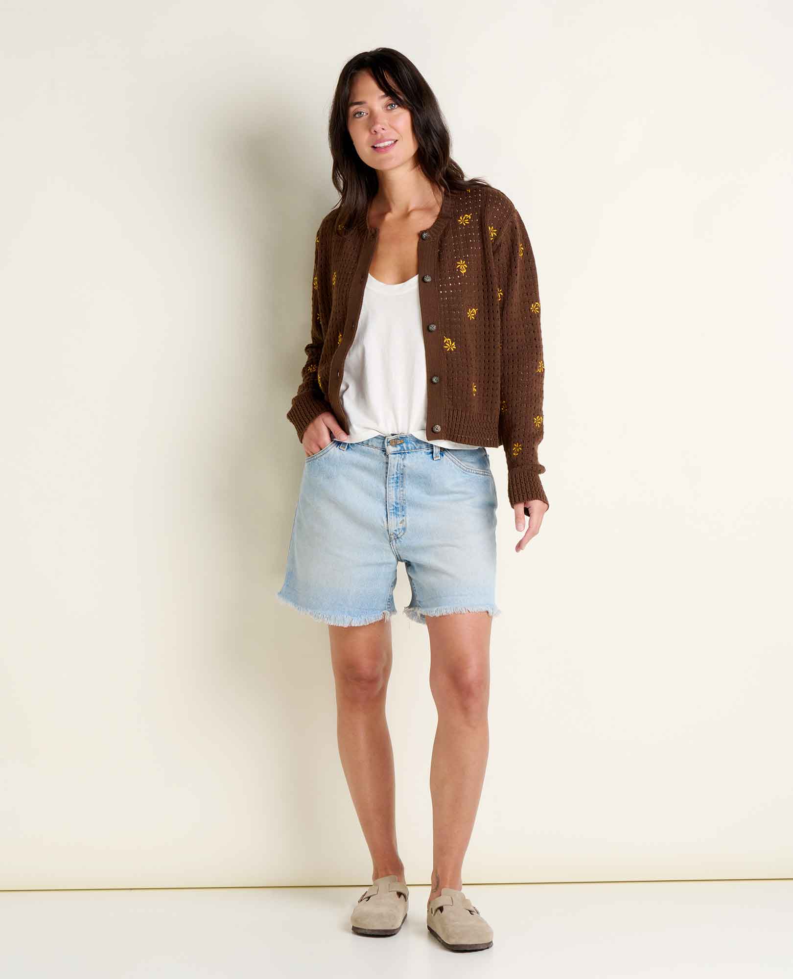 Bianca Embroidered Cardigan - Image 3