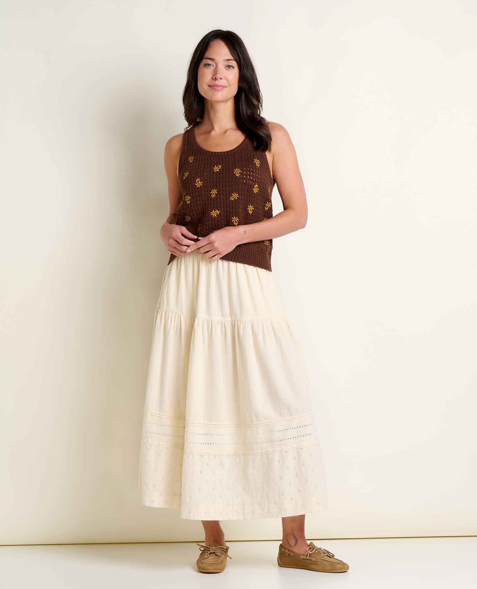 Bianca Embroidered Tank - Image 3
