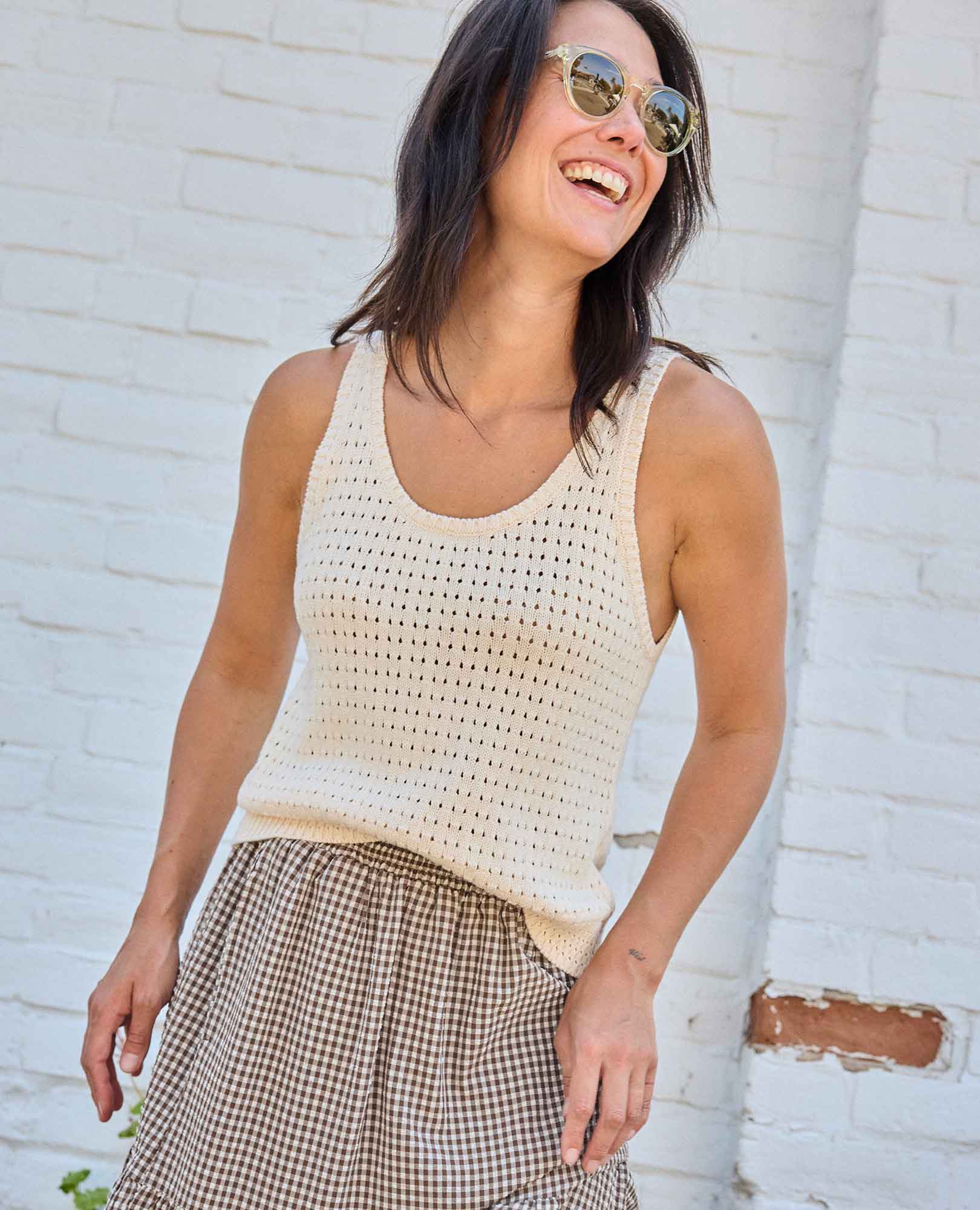 Bianca Pointelle Tank - Image 5