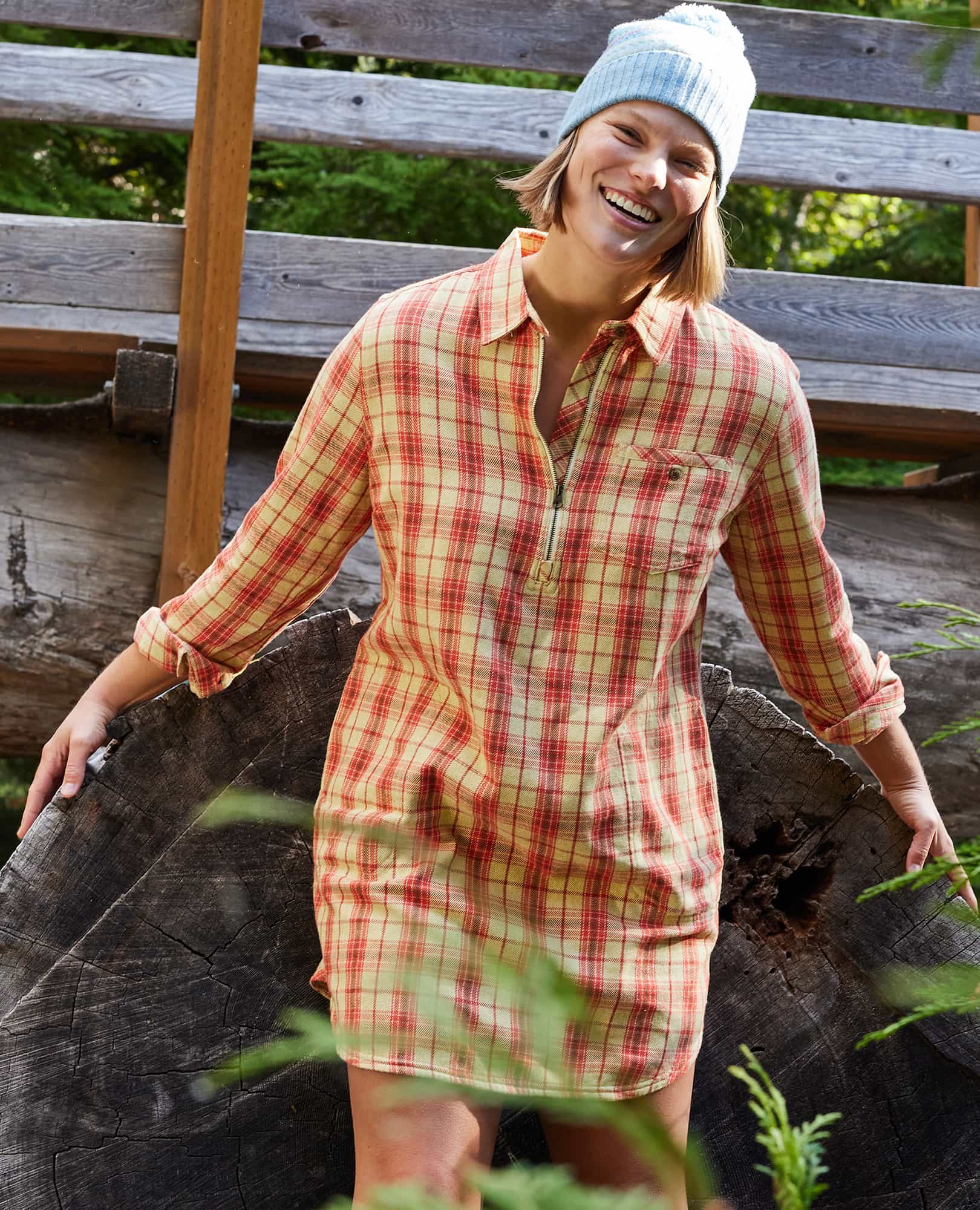 Bodie Quarter Zip Dress - Image 5