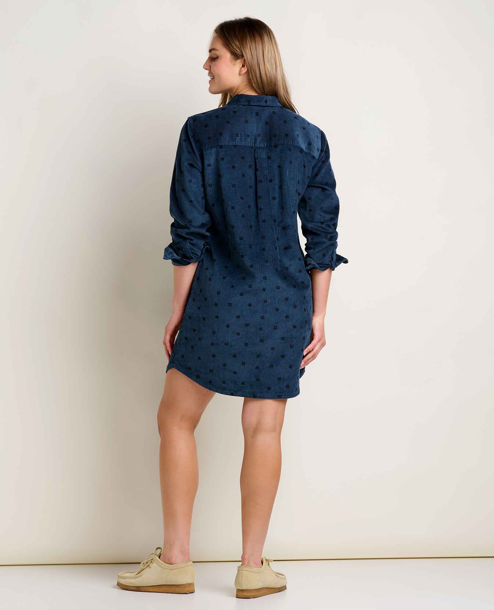 Cascadia Popover Cord Dress - Image 4