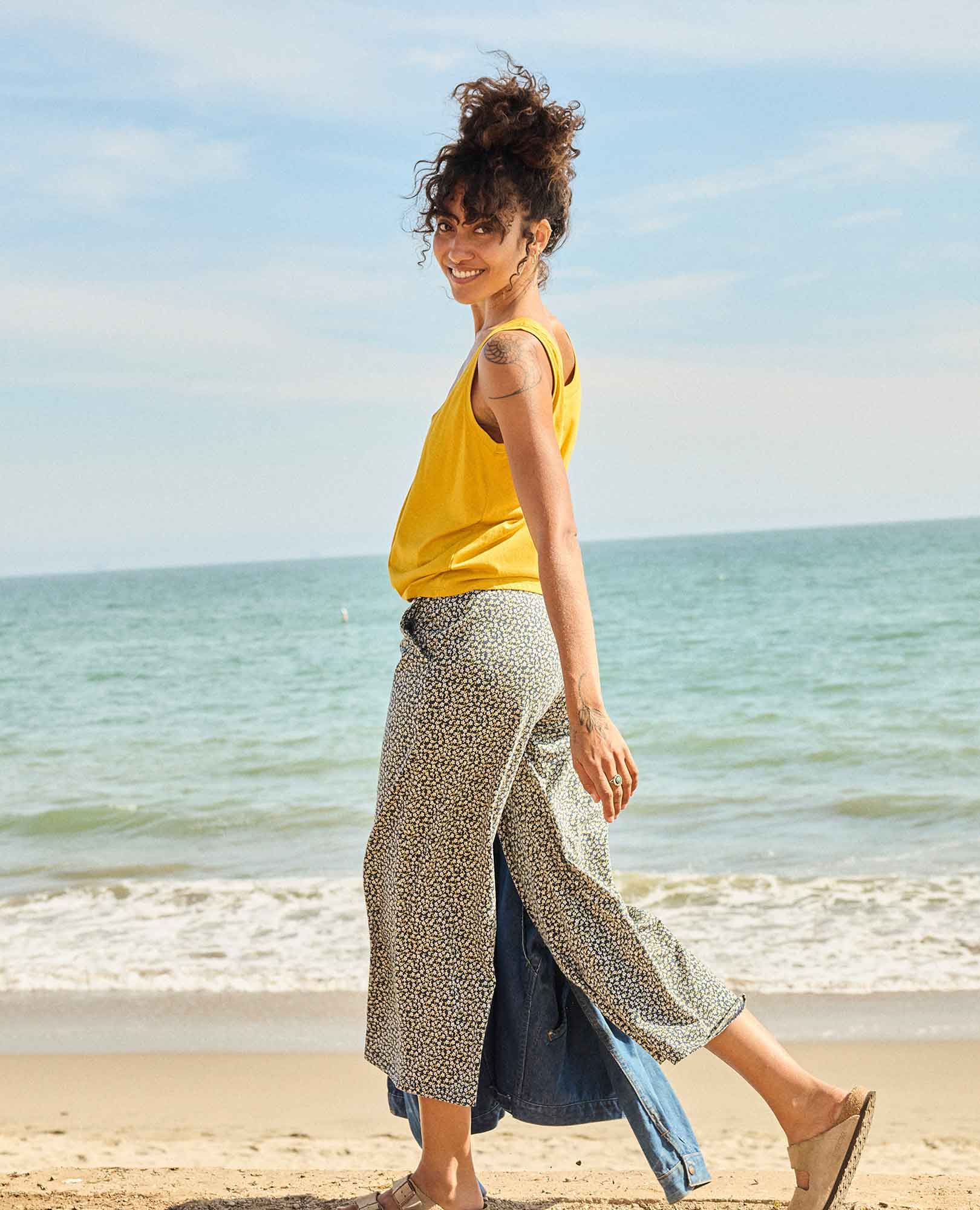 Chaka Wide Leg Crop Pant - Image 5