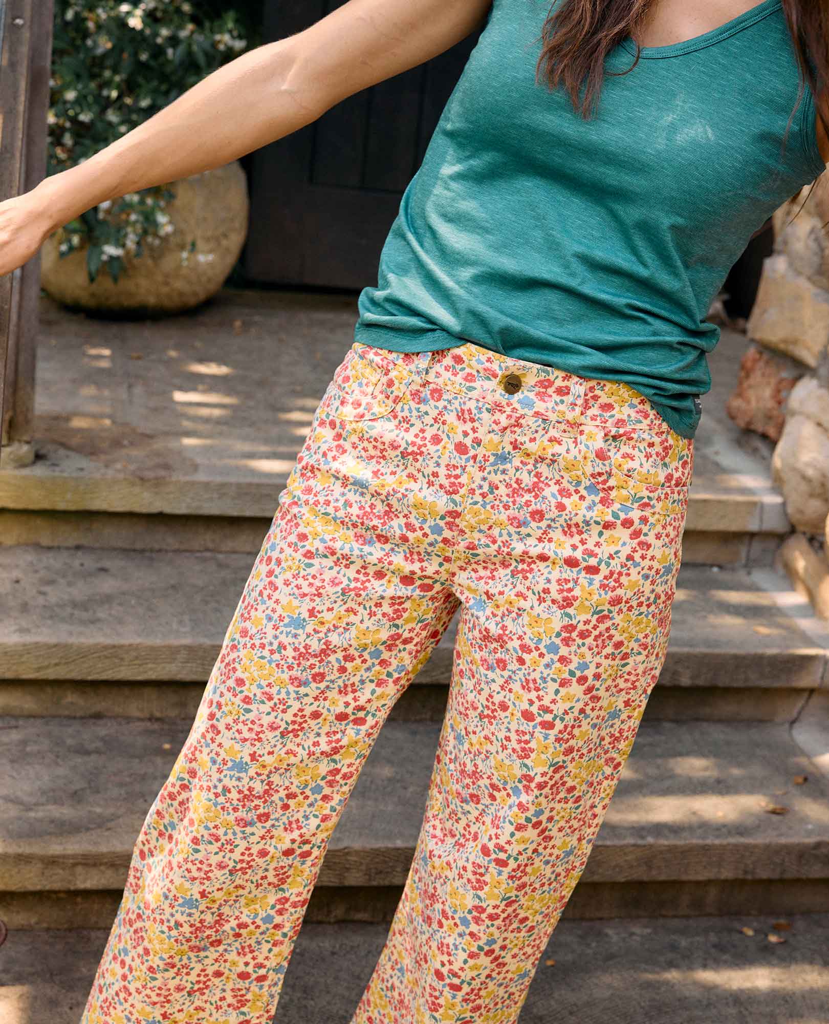 Earthworks Wide Leg Crop Pant - Image 6