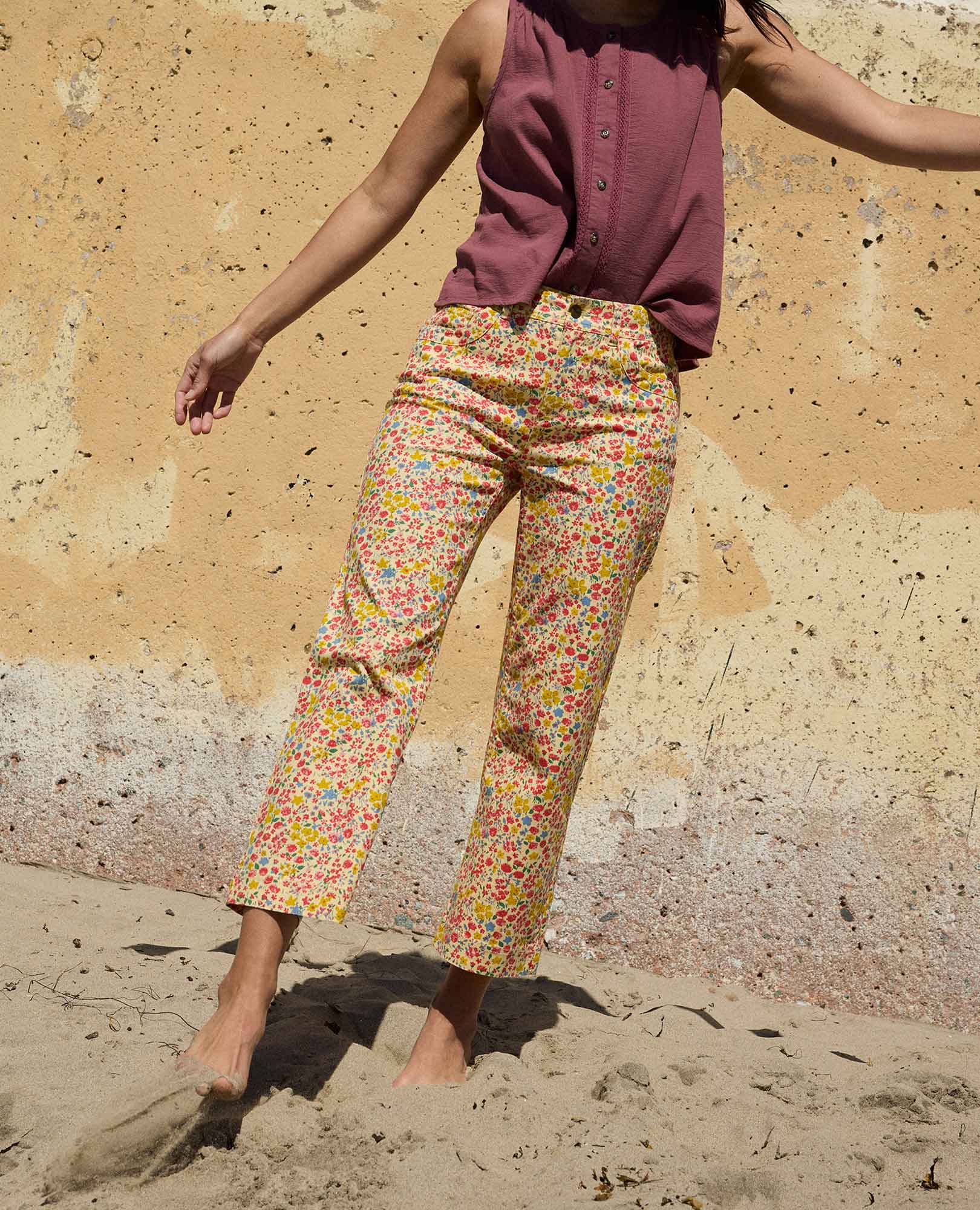 Earthworks Wide Leg Crop Pant - Image 8