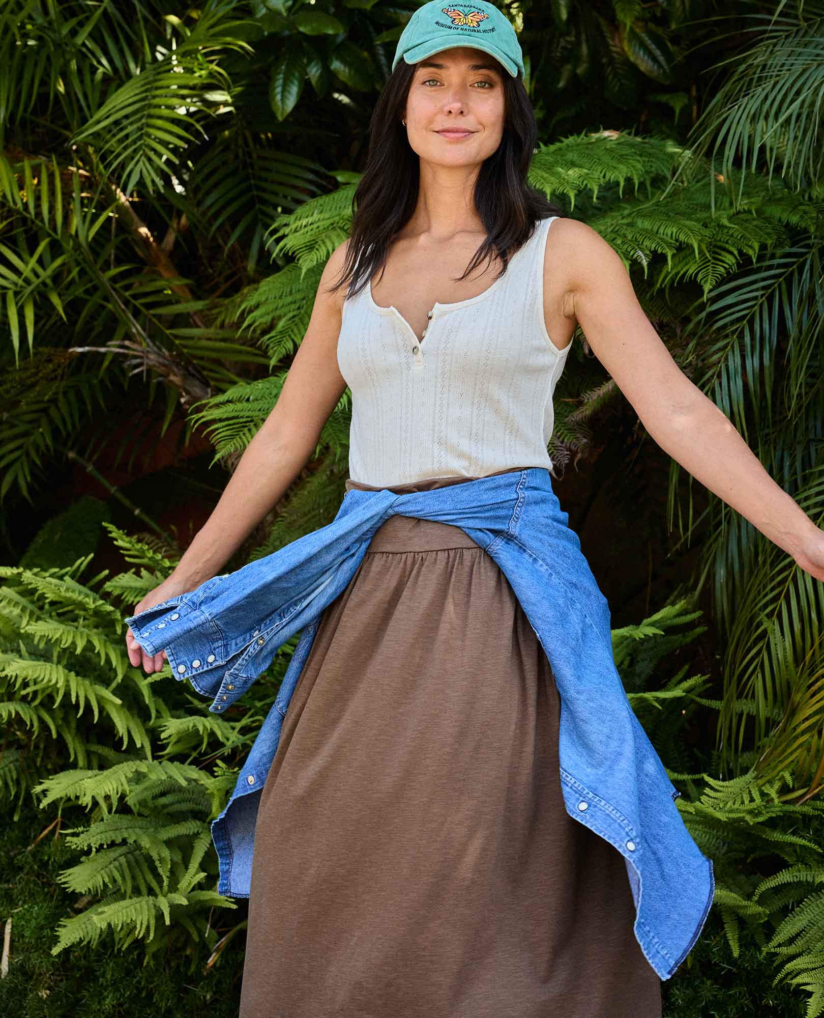 Foothill Pointelle Henley Tank - Image 5