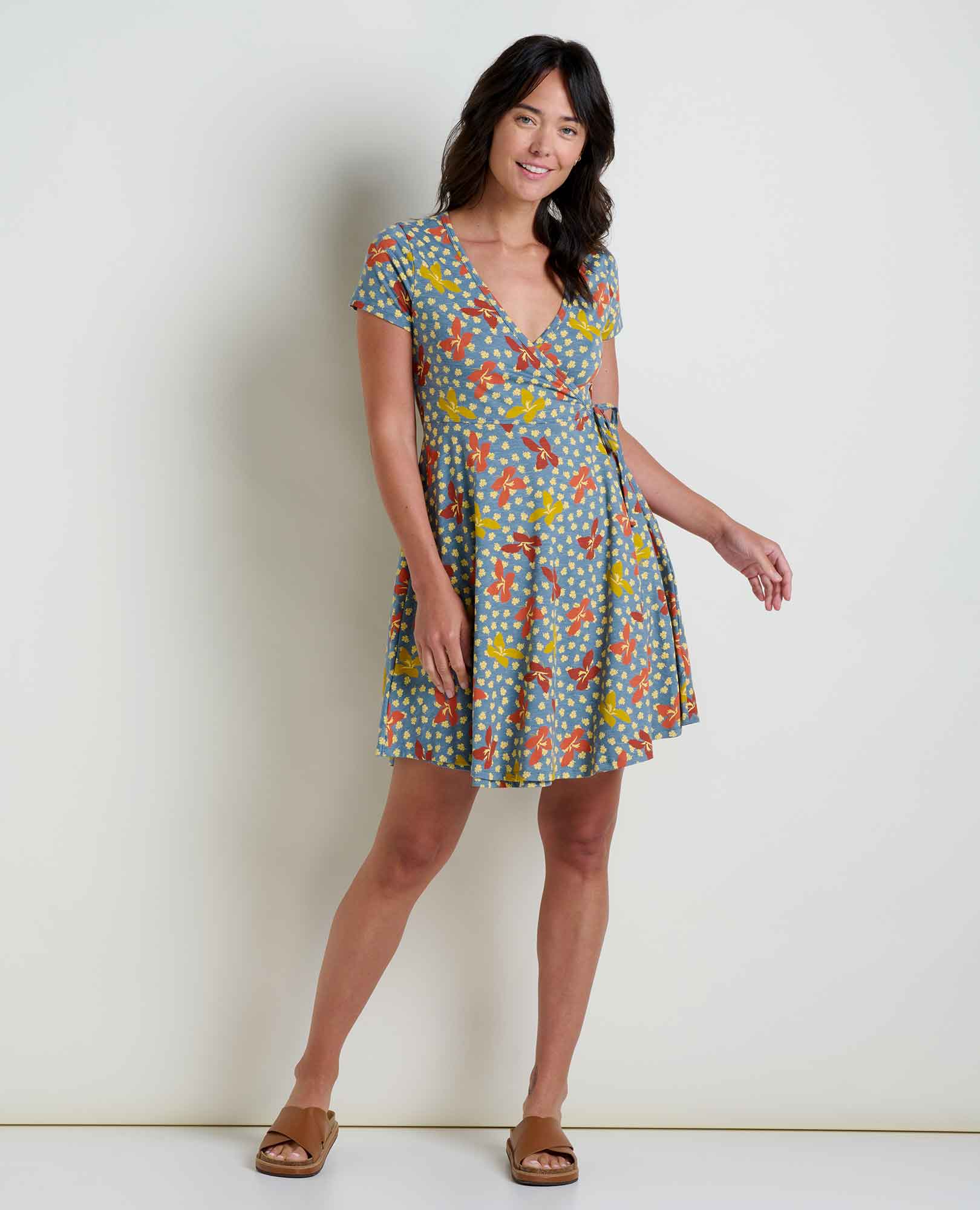 Freesia Wrap Dress - Image 3