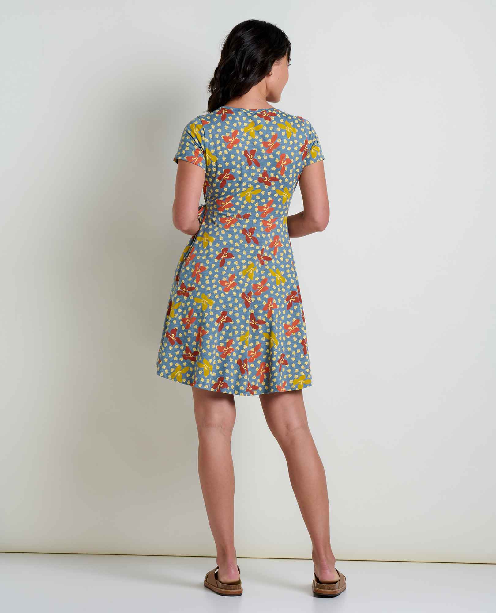 Freesia Wrap Dress - Image 4