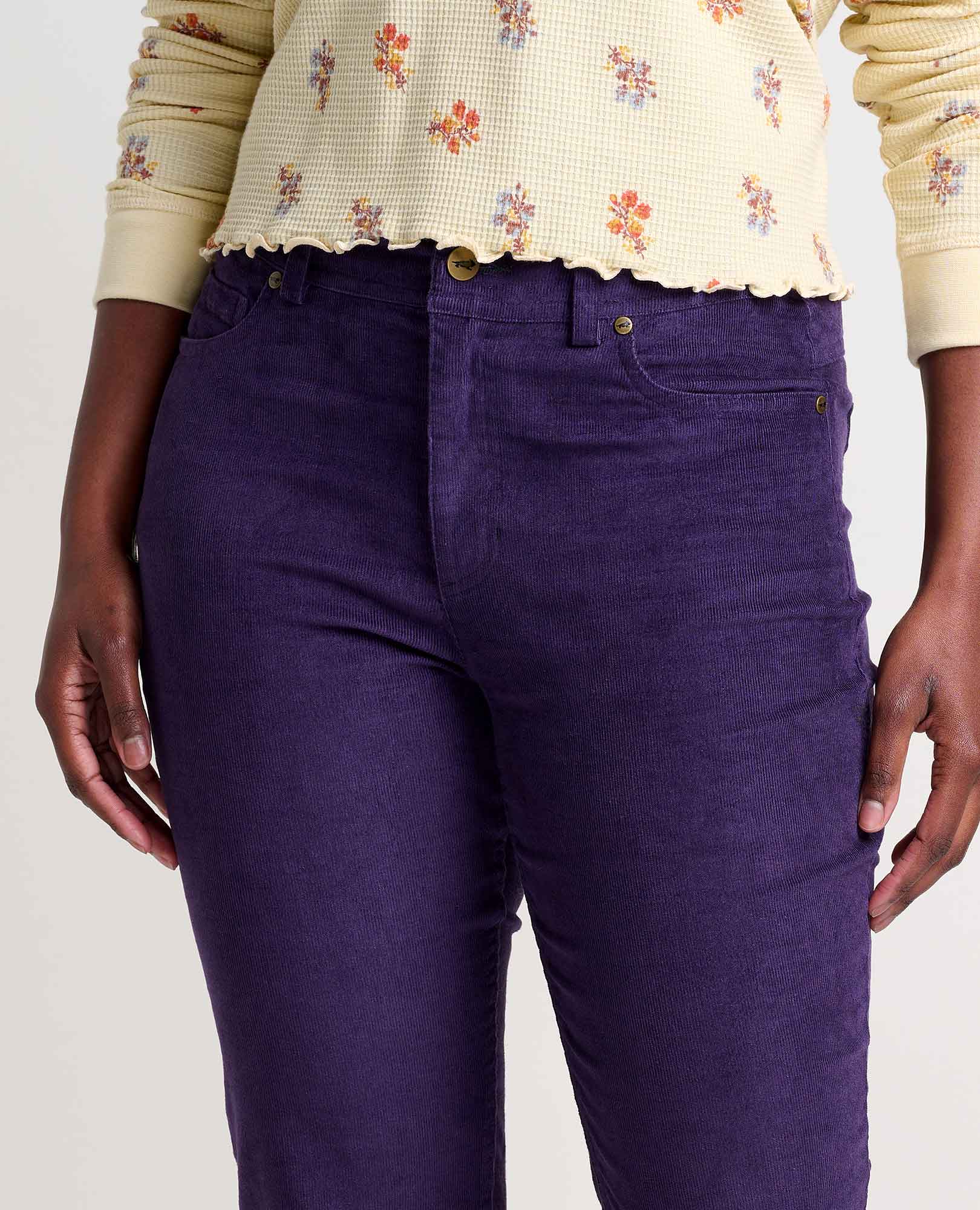 Karuna Cord 5 Pocket Skinny Pant - Image 3