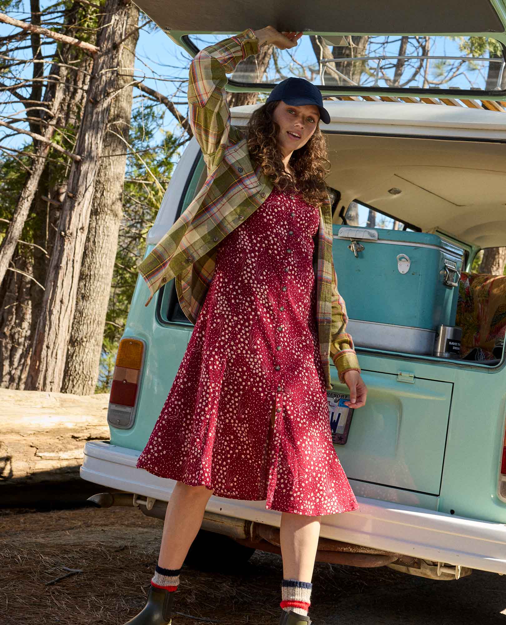 Manzana Paneled Midi Dress - Image 8