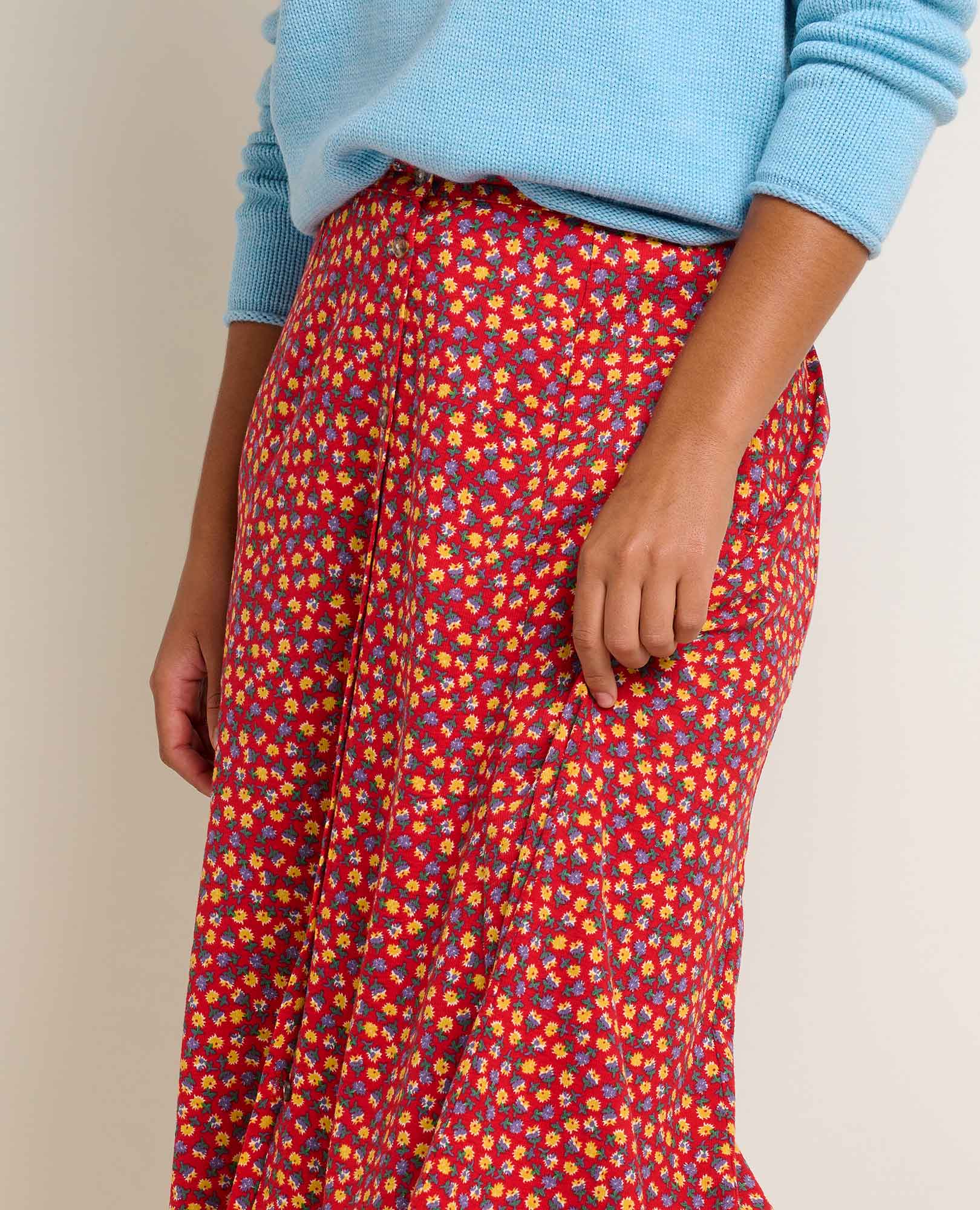 Manzana Paneled Midi Skirt - Image 3