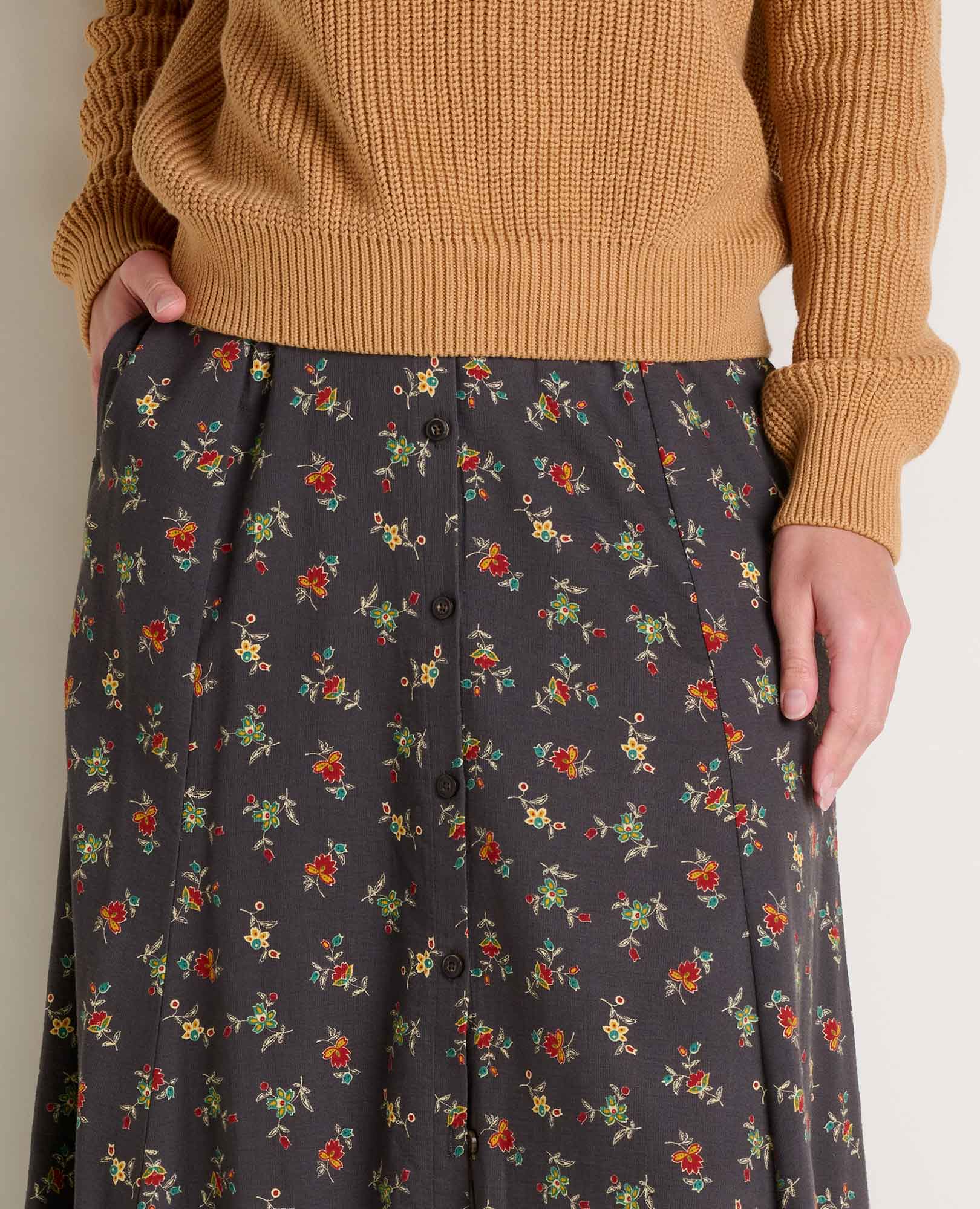 Manzana Paneled Midi Skirt - Image 3