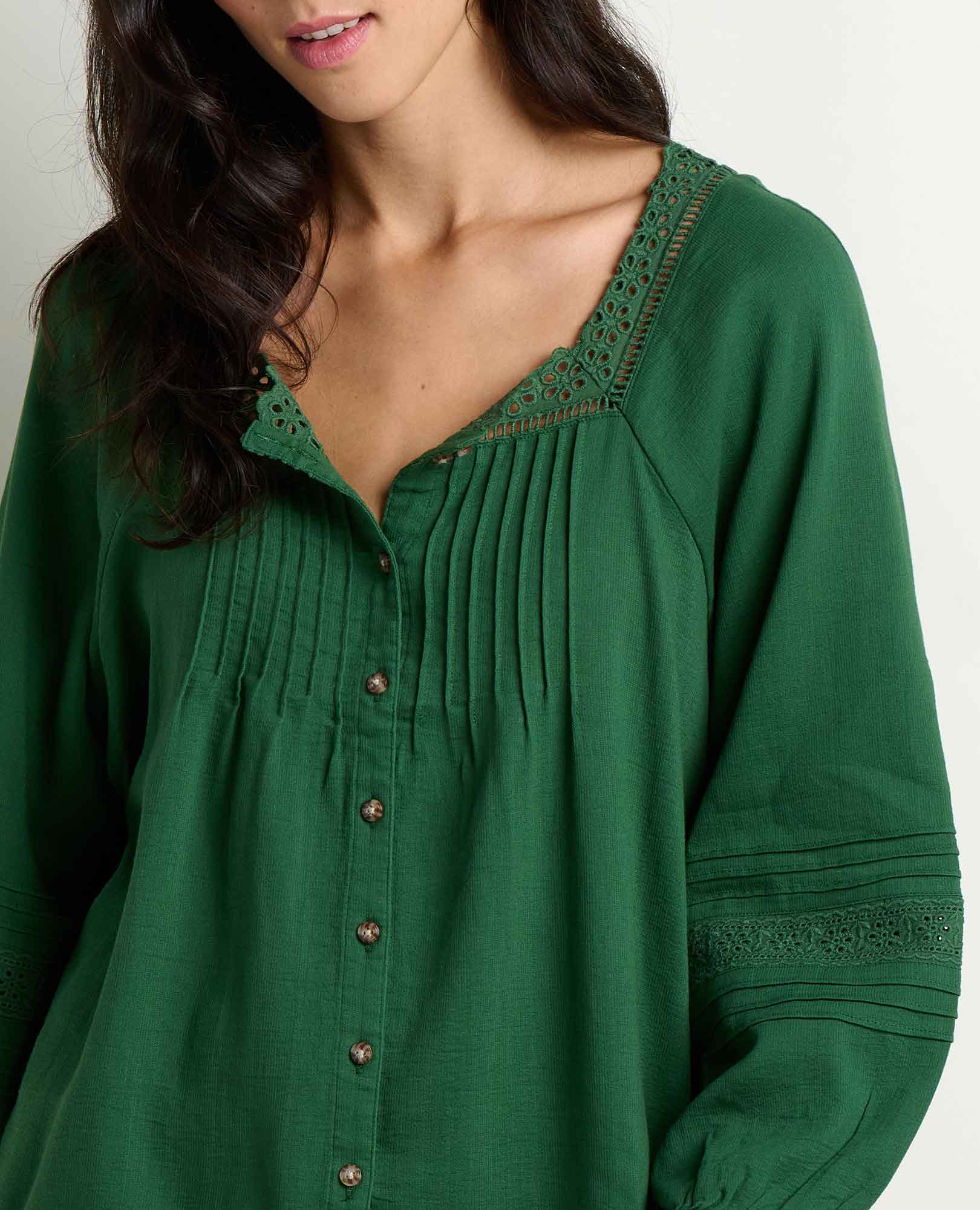 Manzana Peasant Long Sleeve Shirt - Image 3