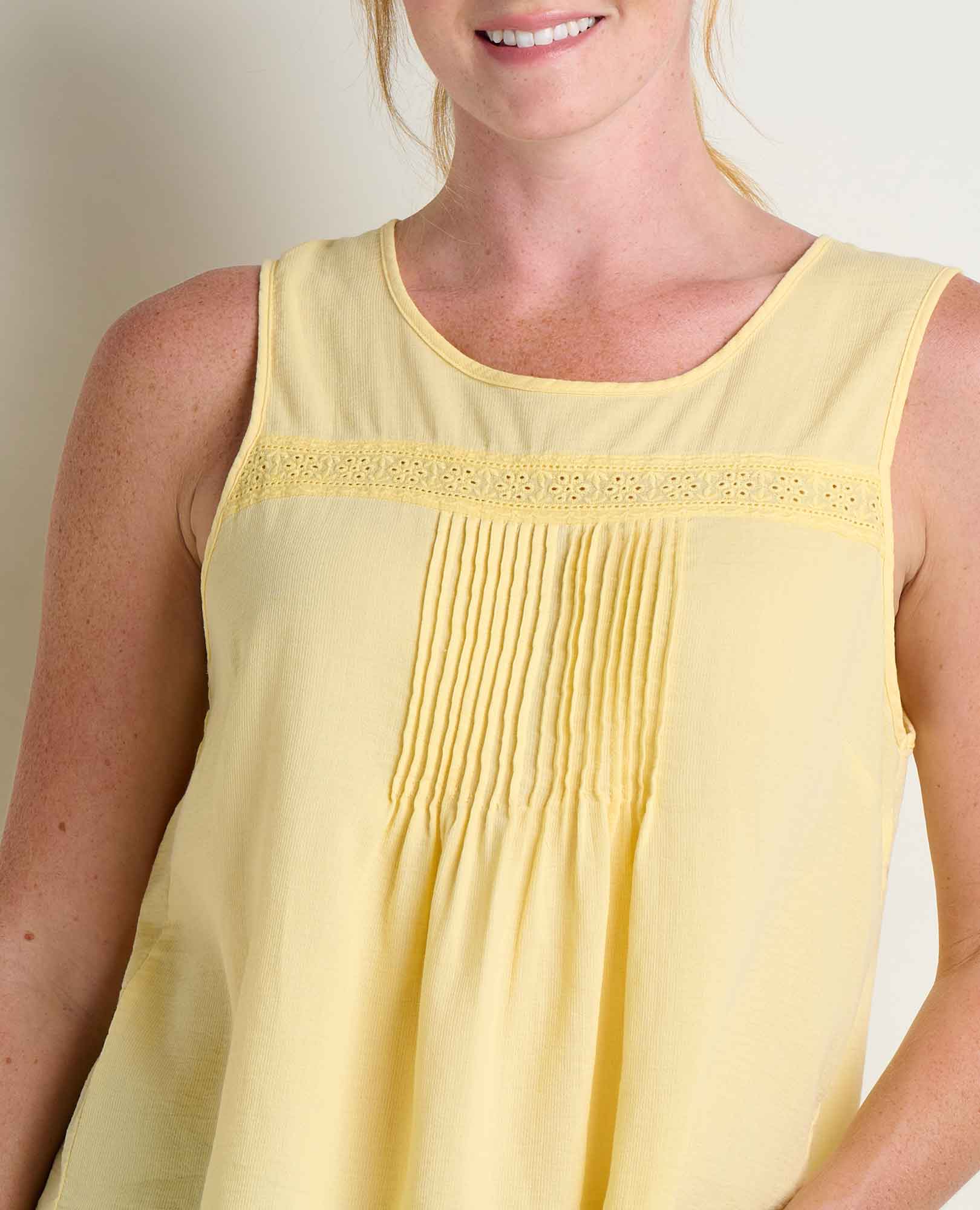 Manzana Pin Tuck Tank - Image 3