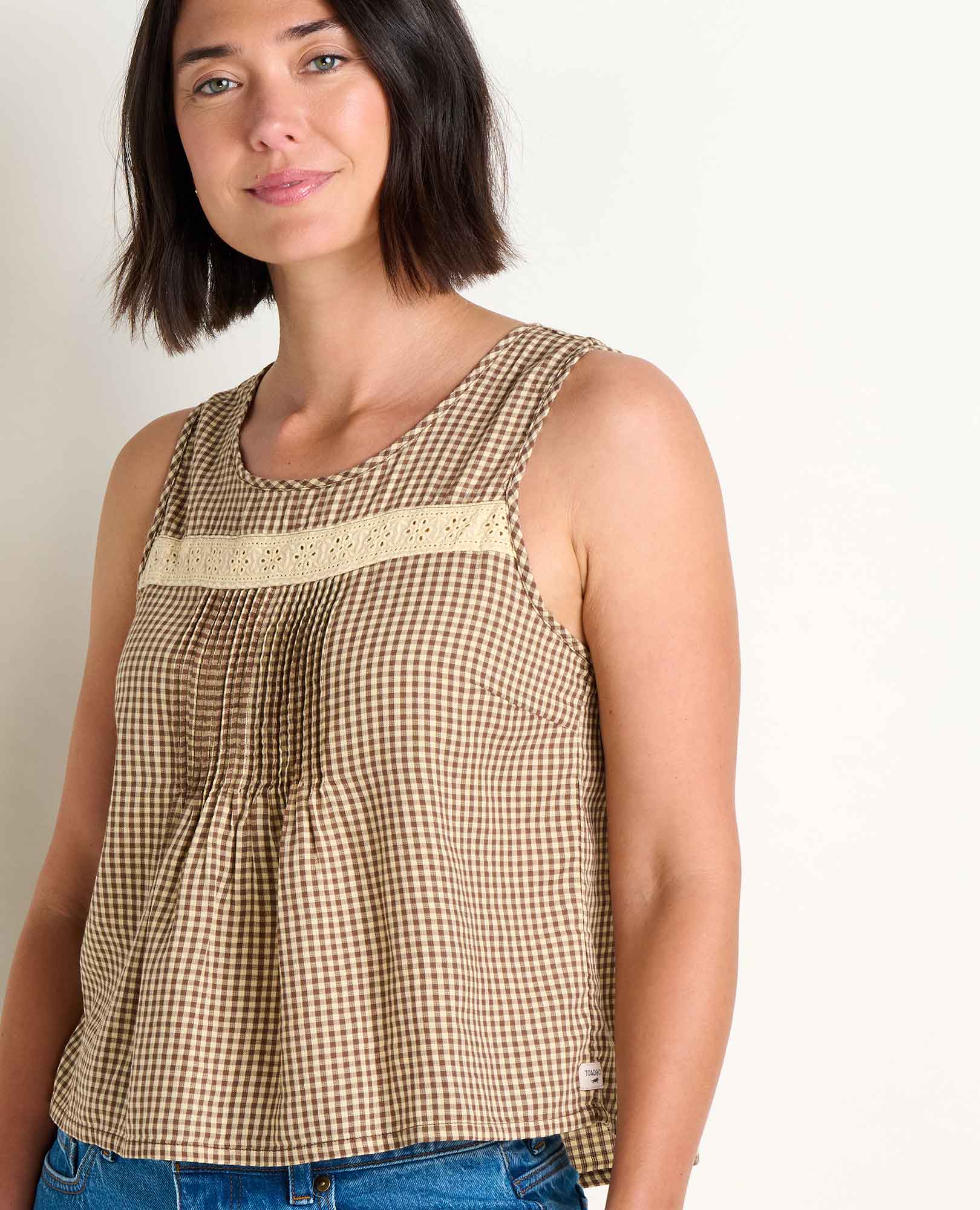 Manzana Pin Tuck Tank - Image 5