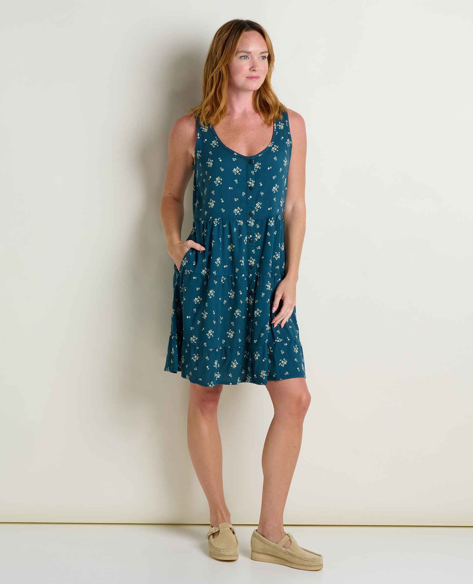 Manzana Tiered Tank Dress - Image 3