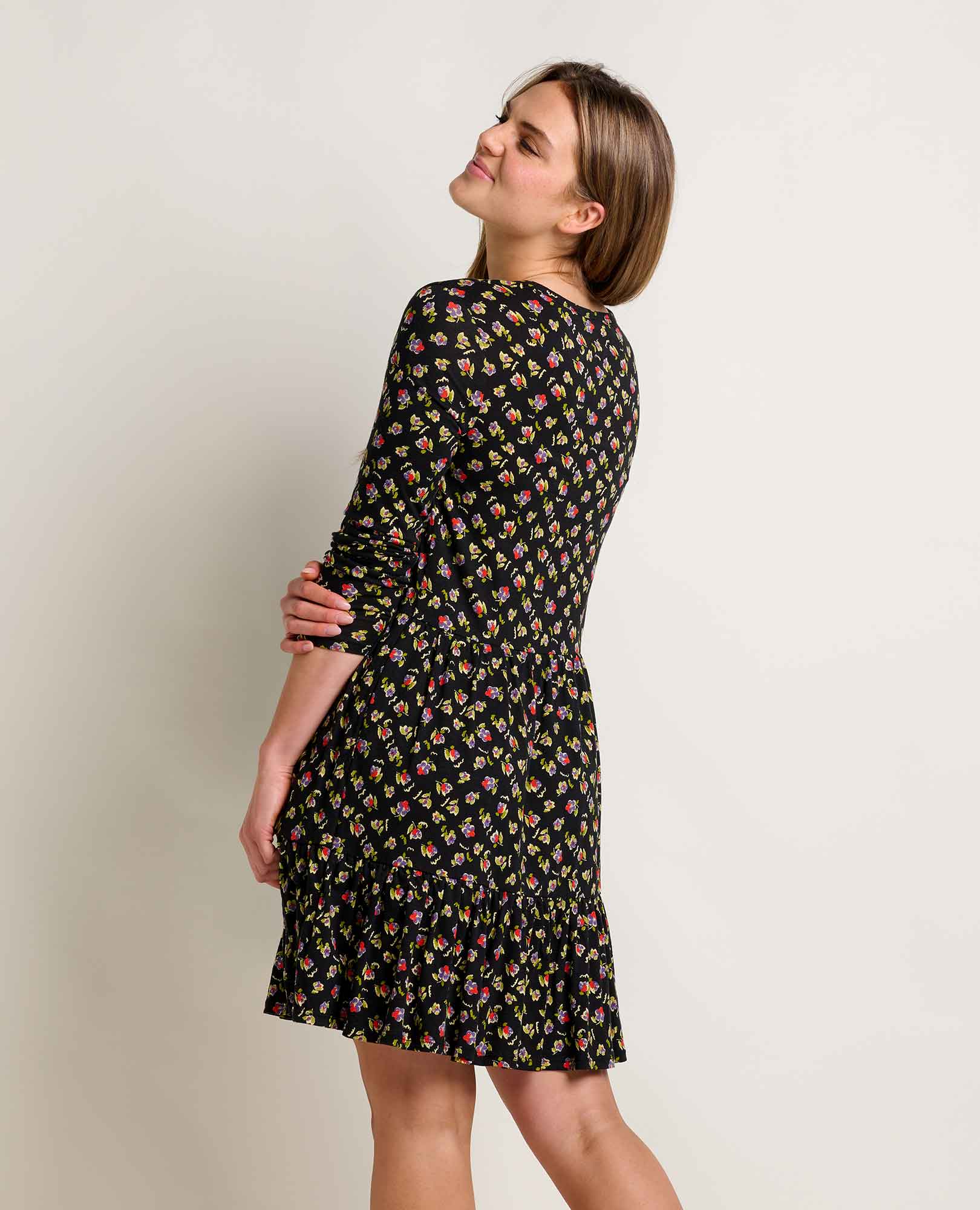 Marley Tiered Long Sleeve Dress - Image 2