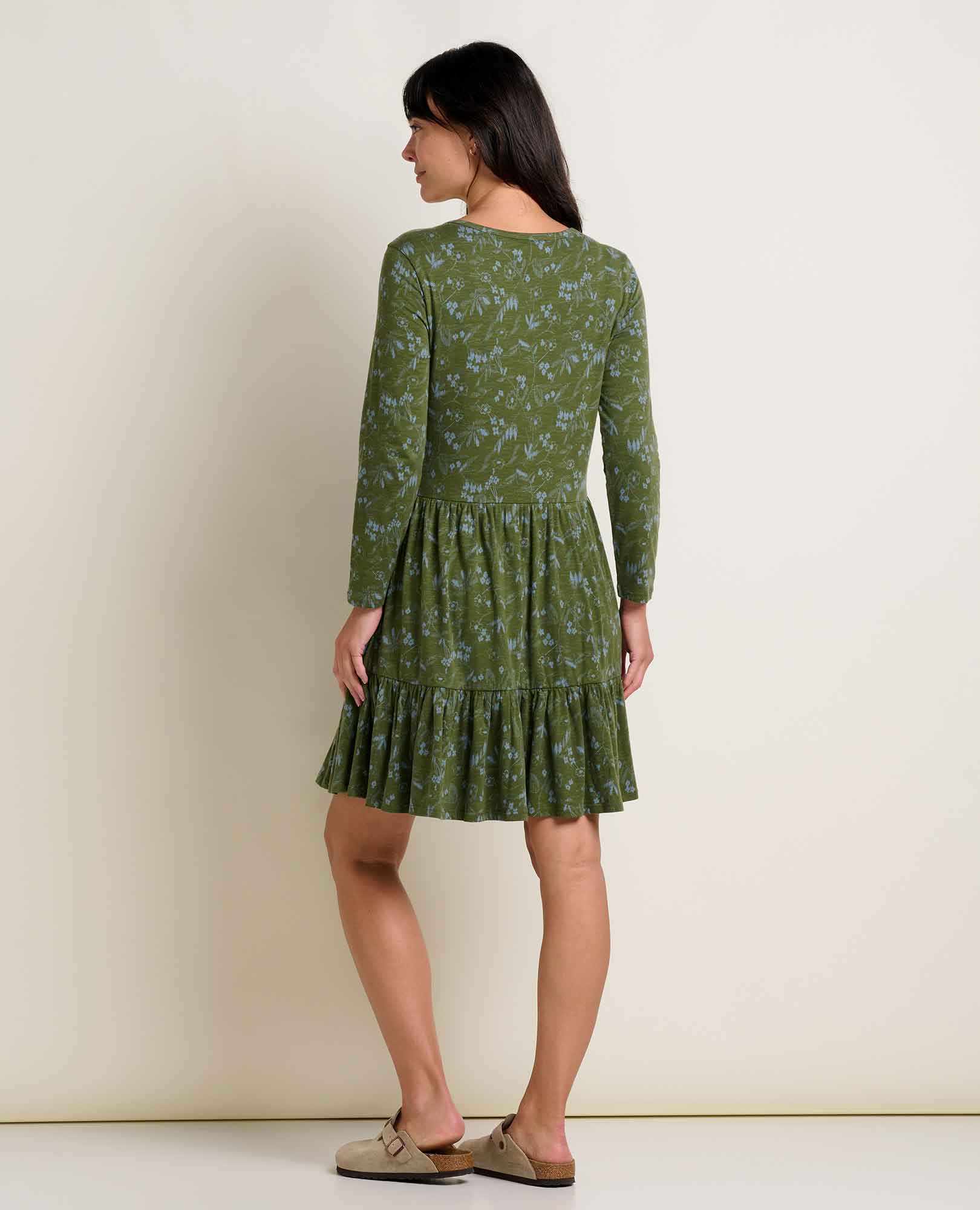 Marley Tiered Long Sleeve Dress - Image 2