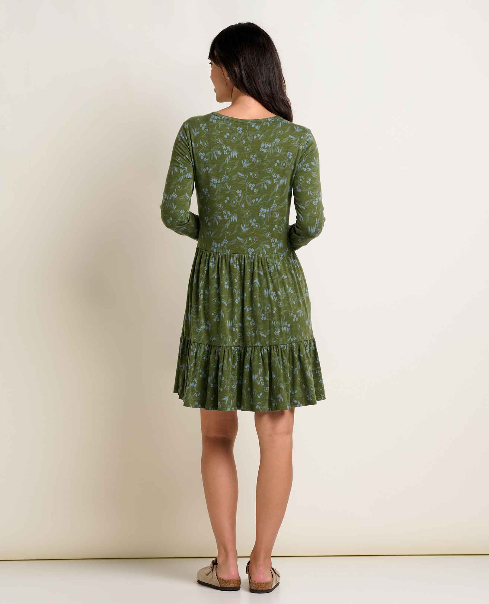 Marley Tiered Long Sleeve Dress - Image 3