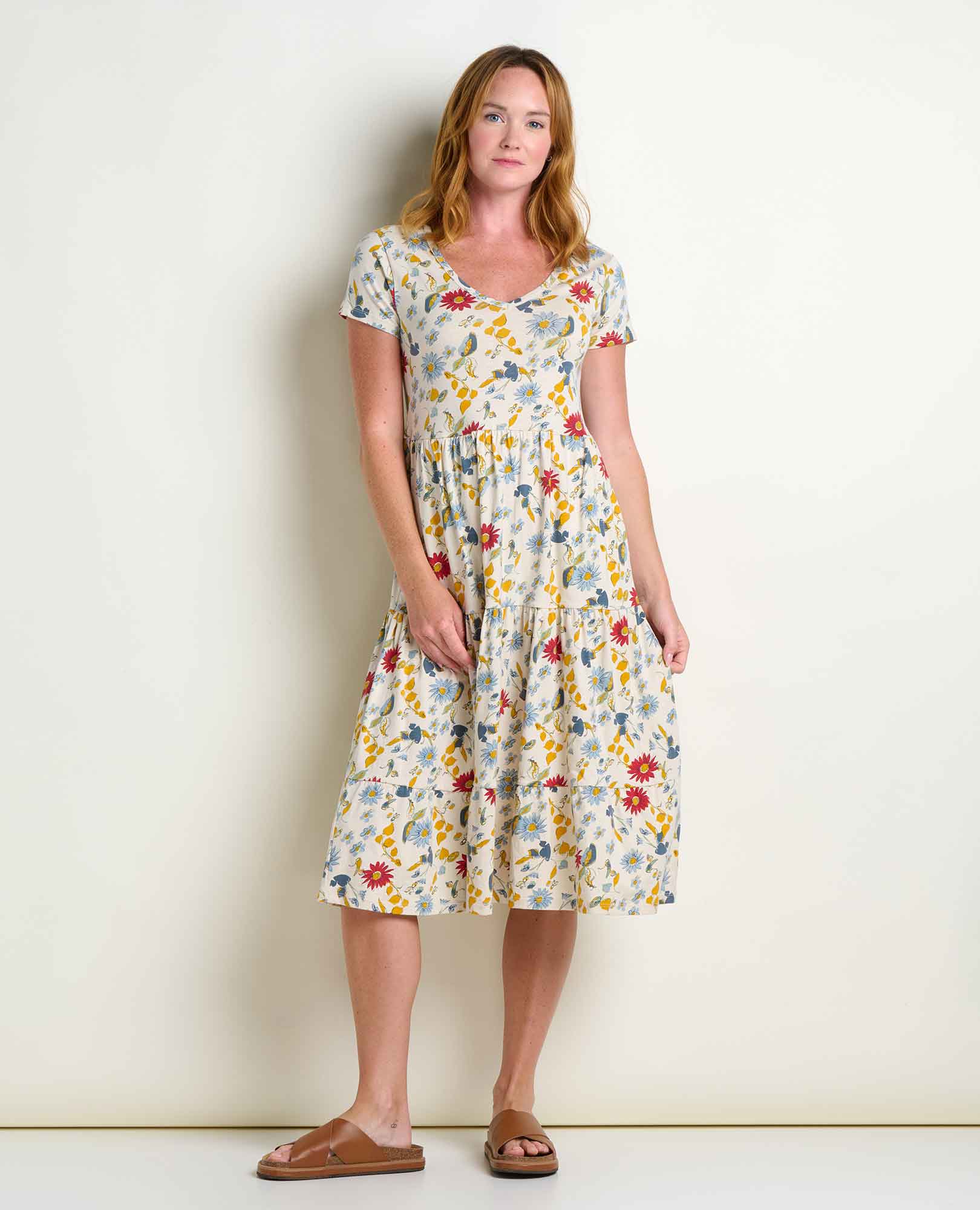 Marley Tiered Midi Dress