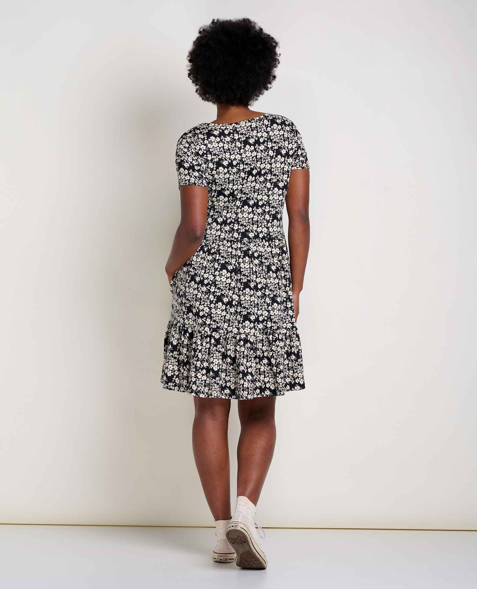 Marley Tiered Short Sleeve Dress - Image 5