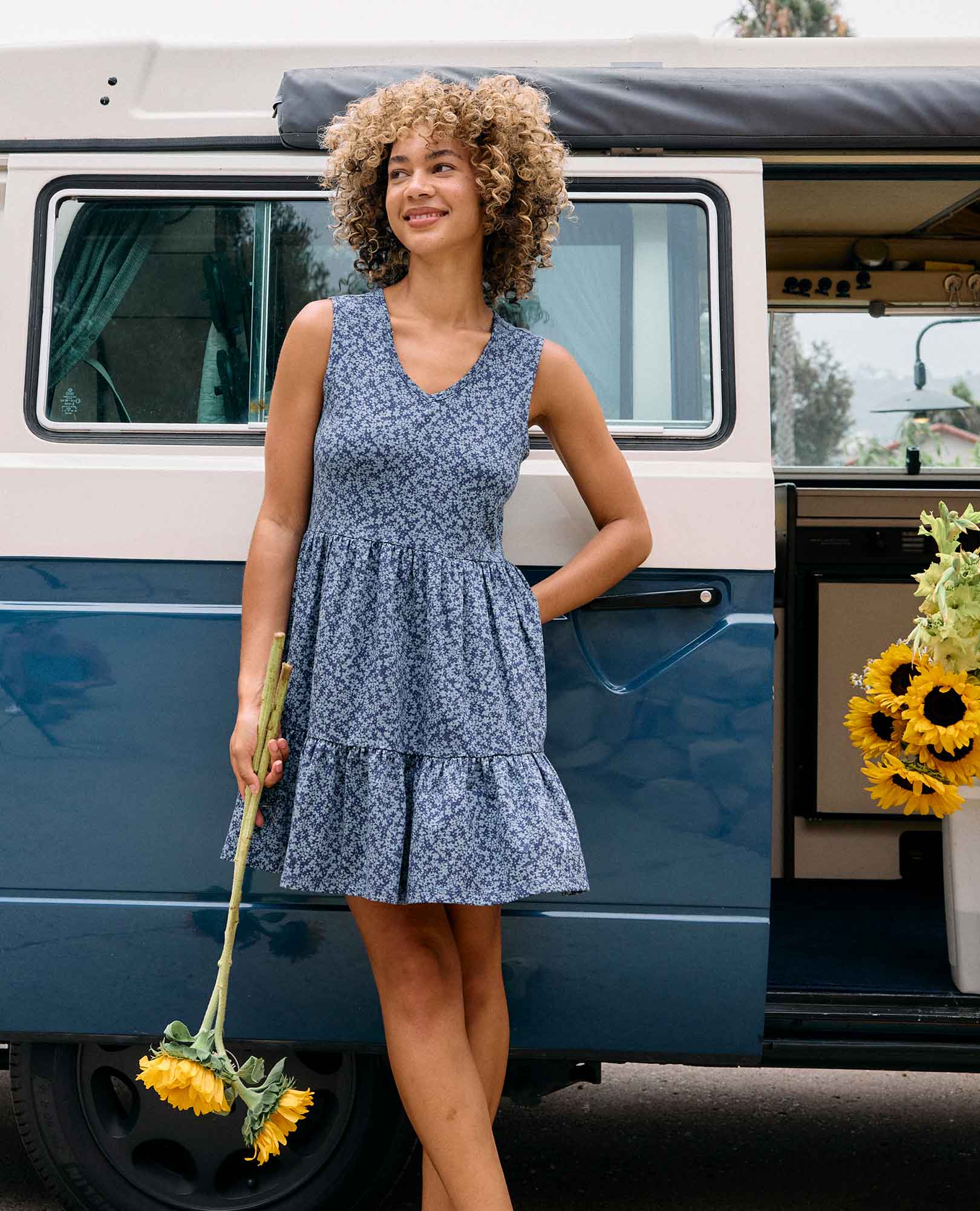 Marley Tiered Tank Dress - Image 5