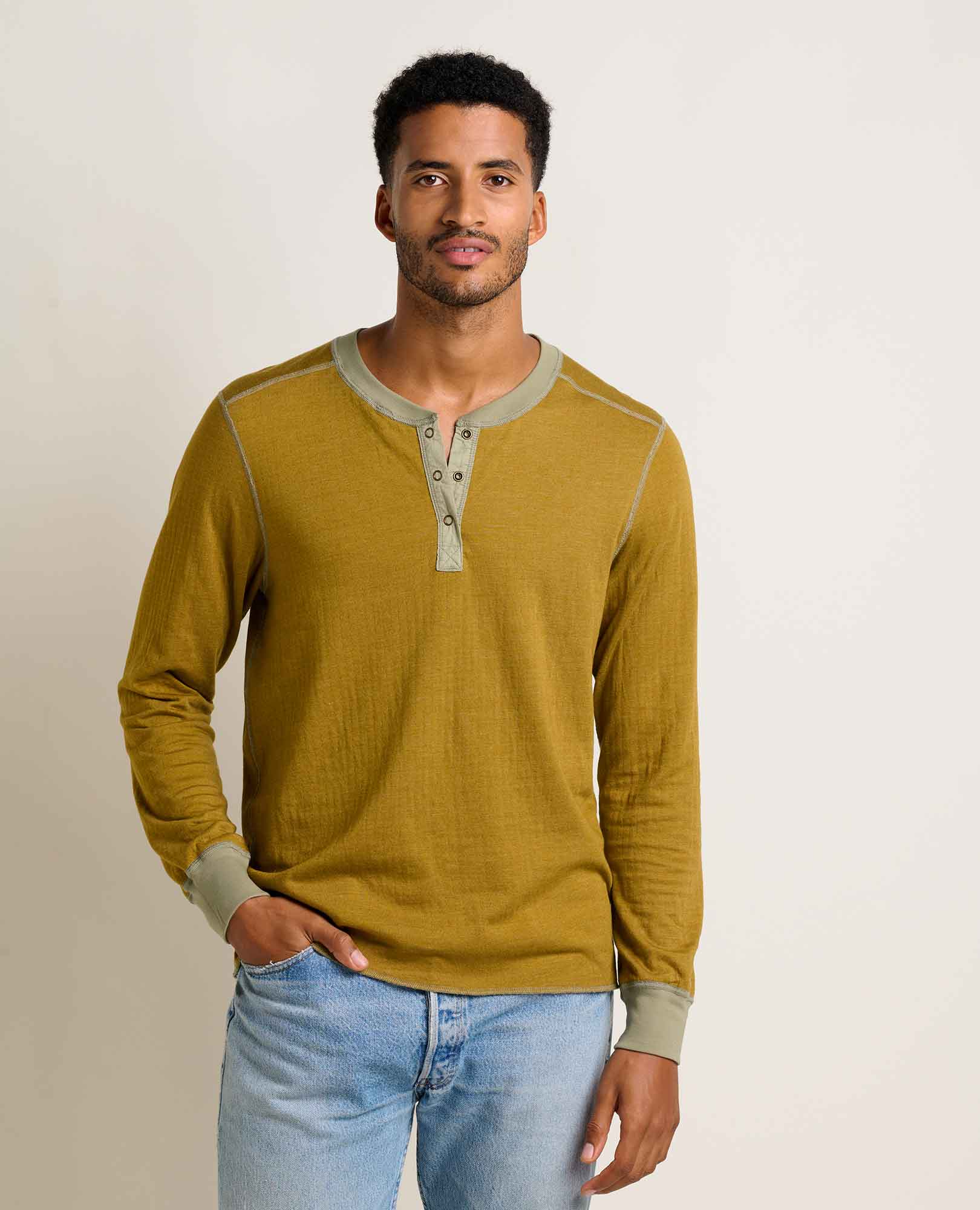 Men's Nord Reversible Henley - Image 2