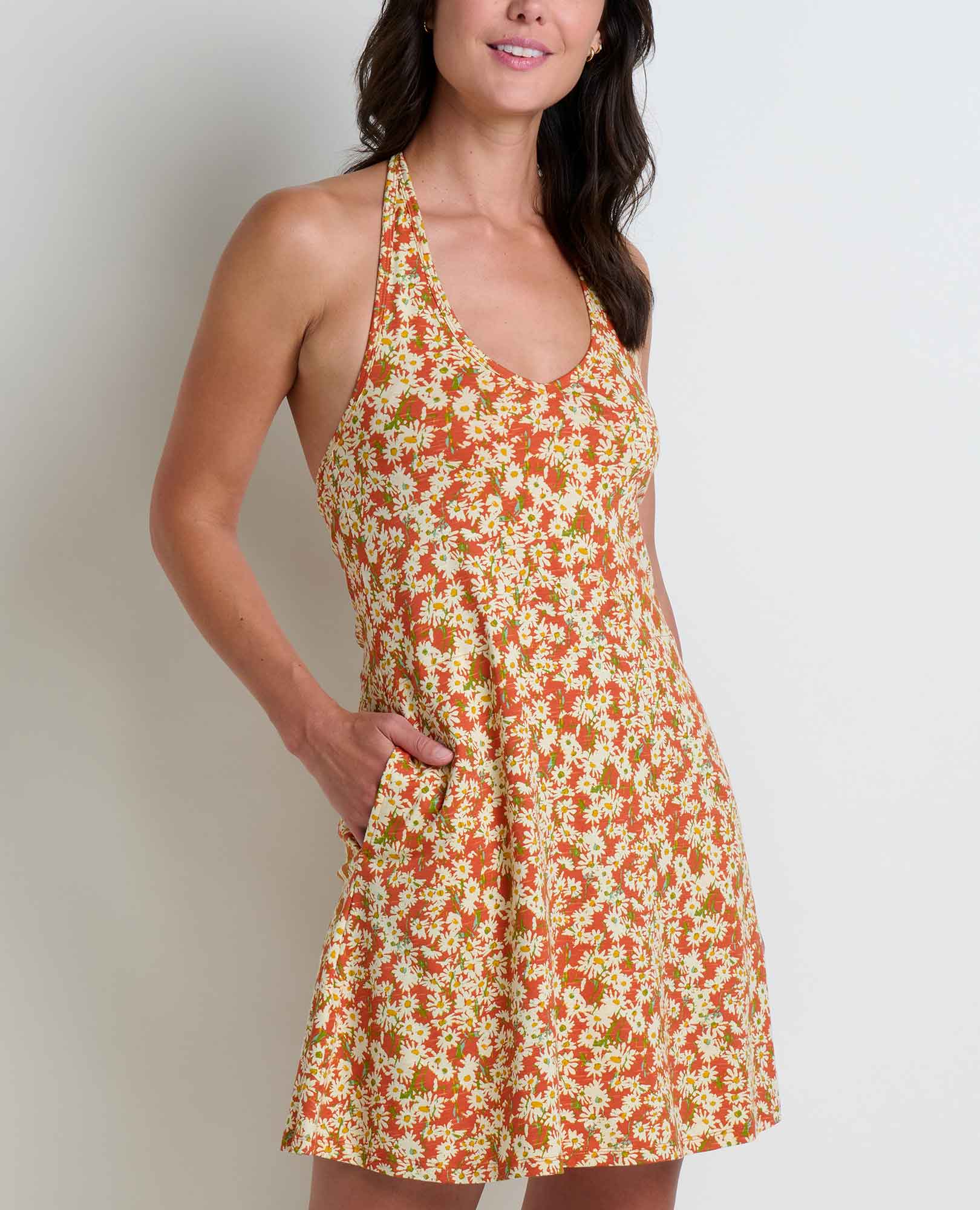 Plumeria Halter Dress - Image 4