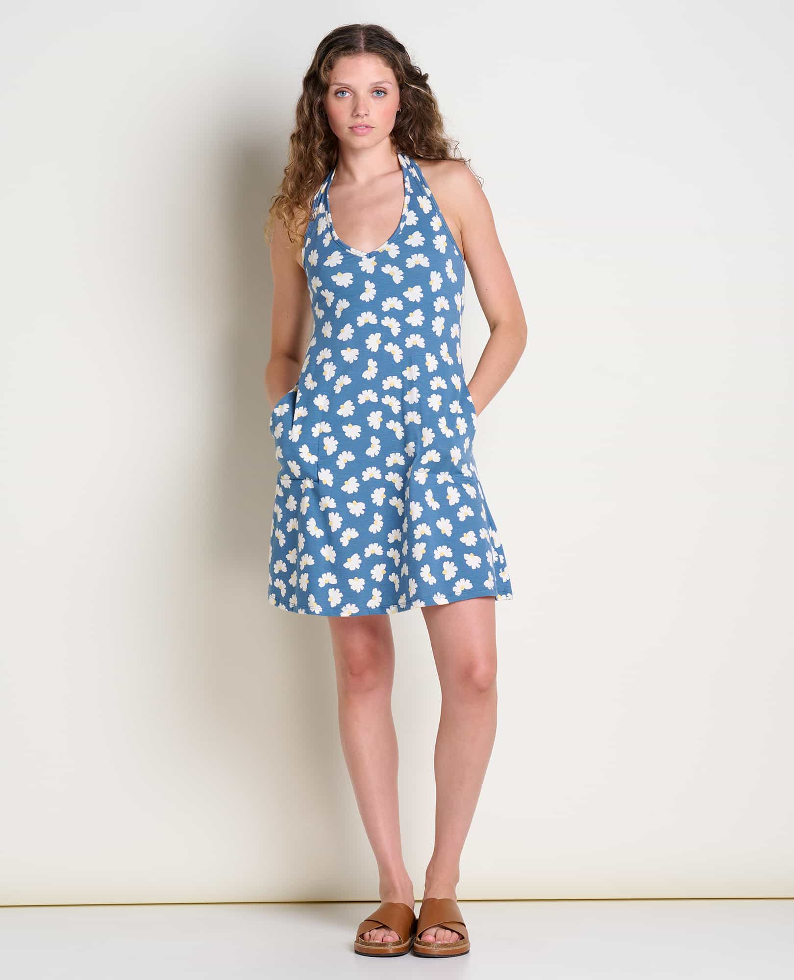 Plumeria Halter Dress - Image 3
