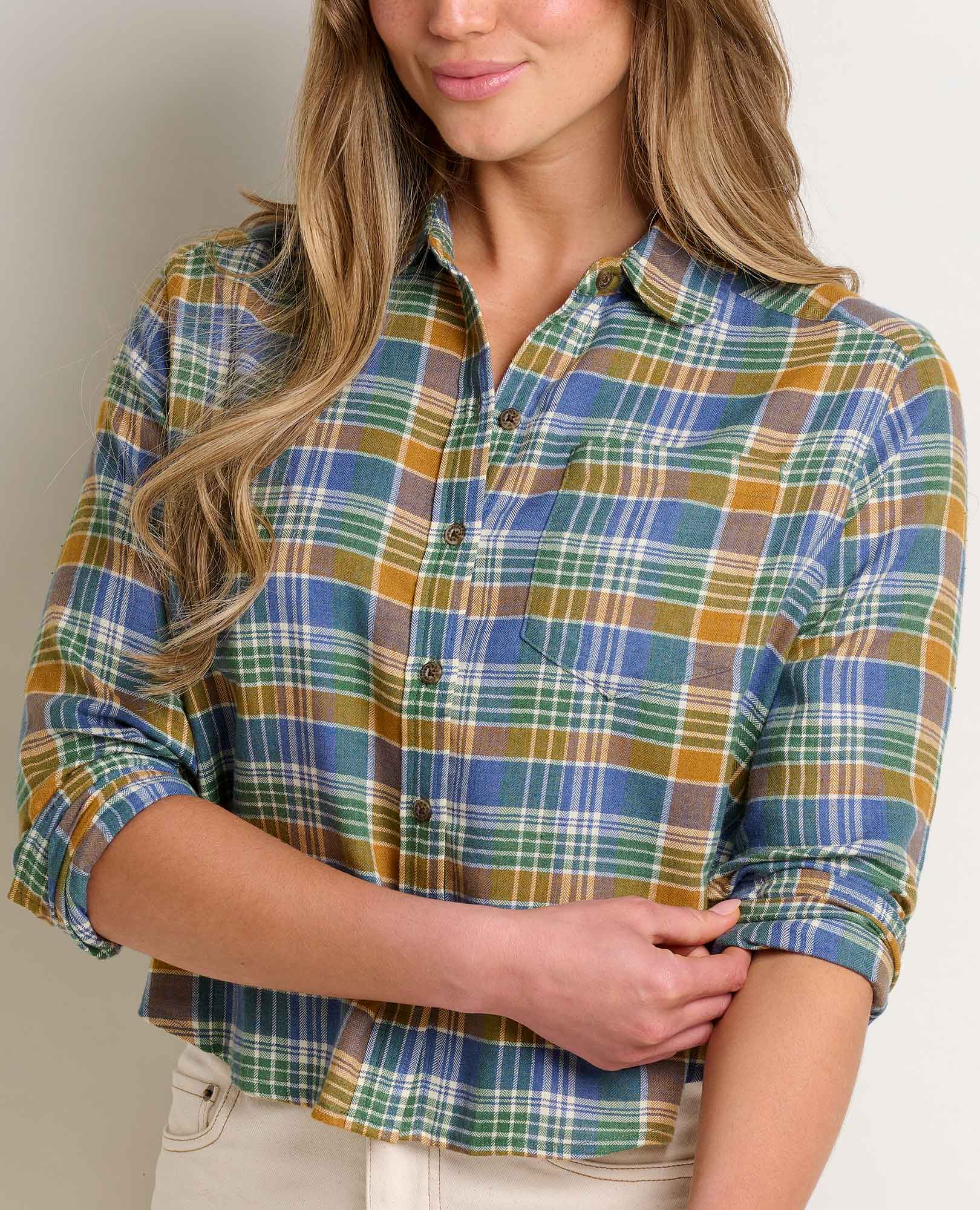 Re-Form Flannel Boxy Shirt - Image 3