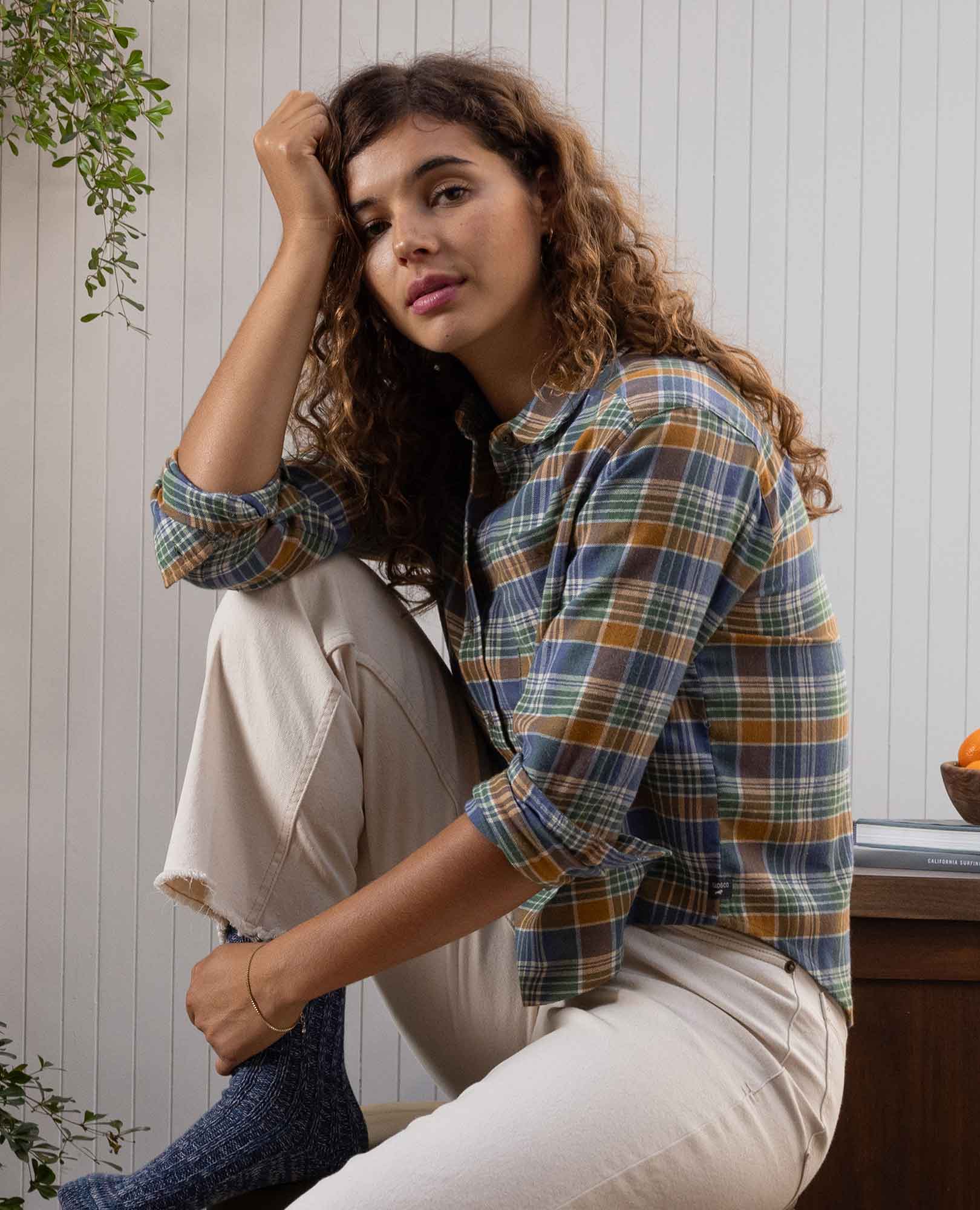 Re-Form Flannel Boxy Shirt - Image 4