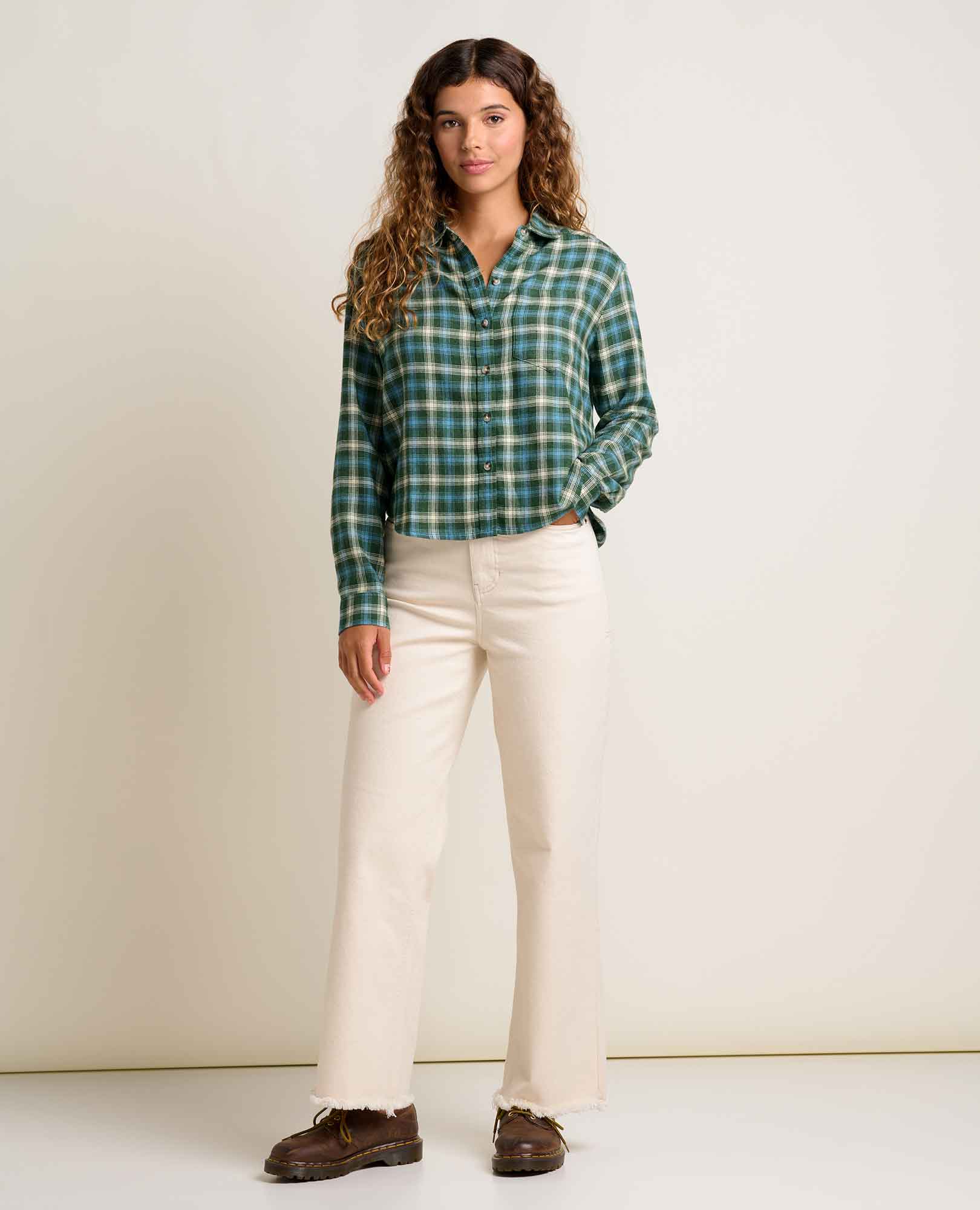 Re-Form Flannel Boxy Shirt - Image 3