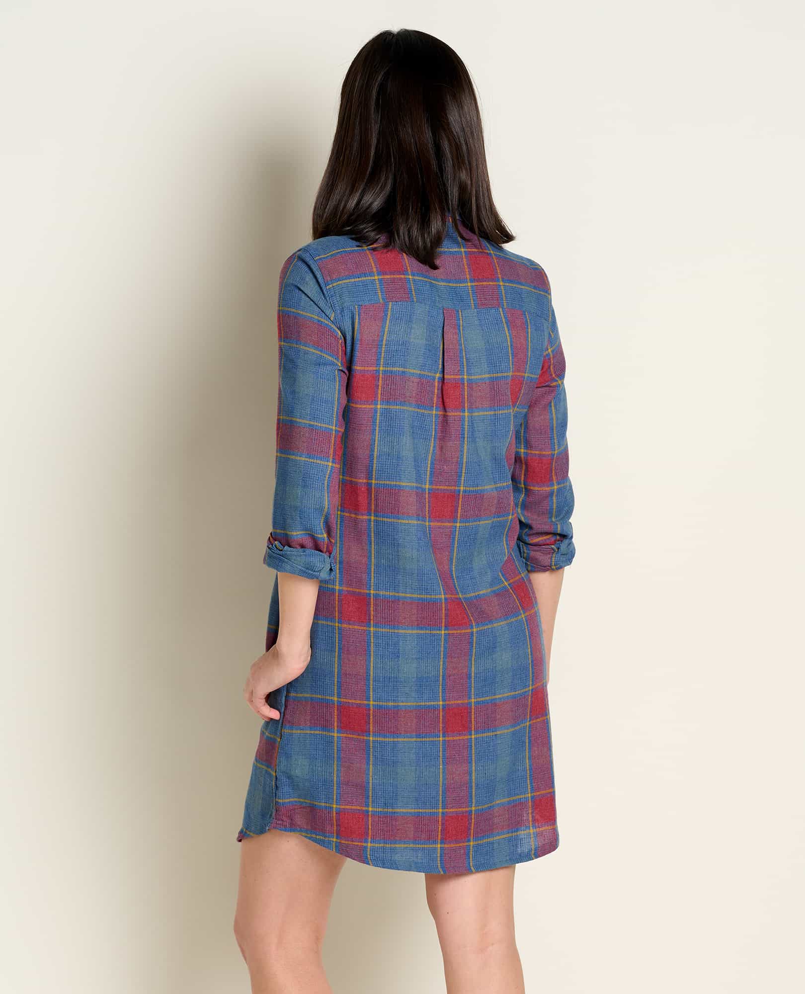 Re-Form Flannel Shirtdress - Image 2