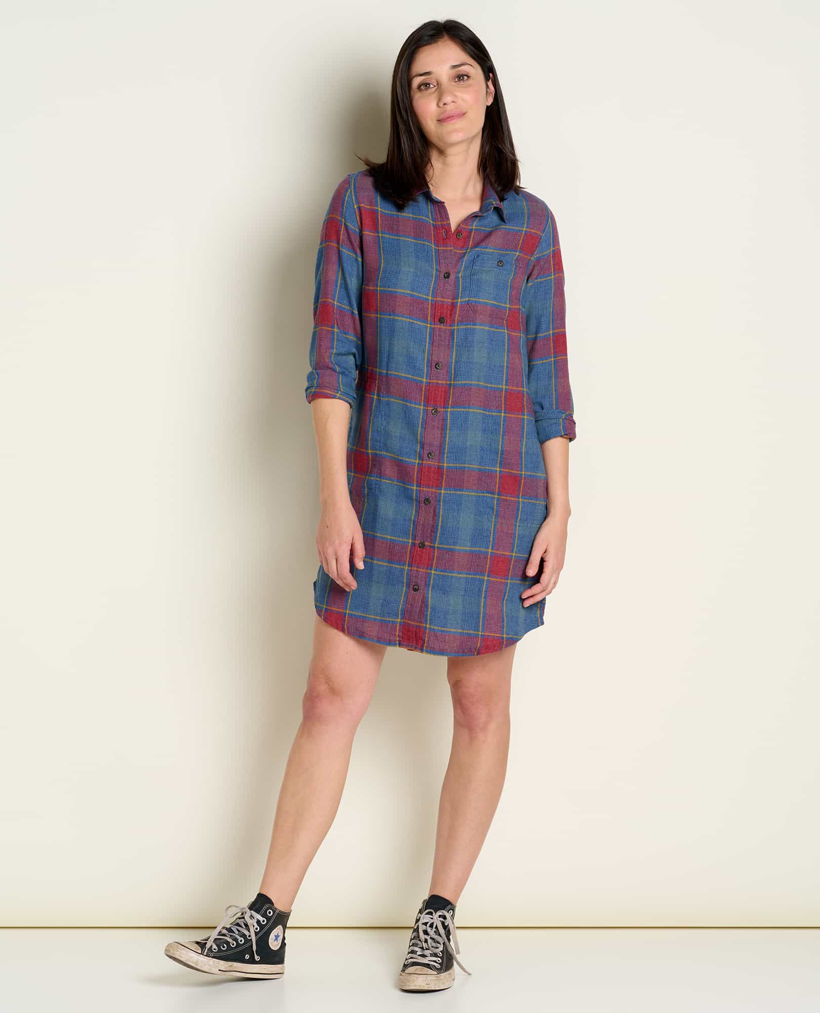 Re-Form Flannel Shirtdress - Image 3