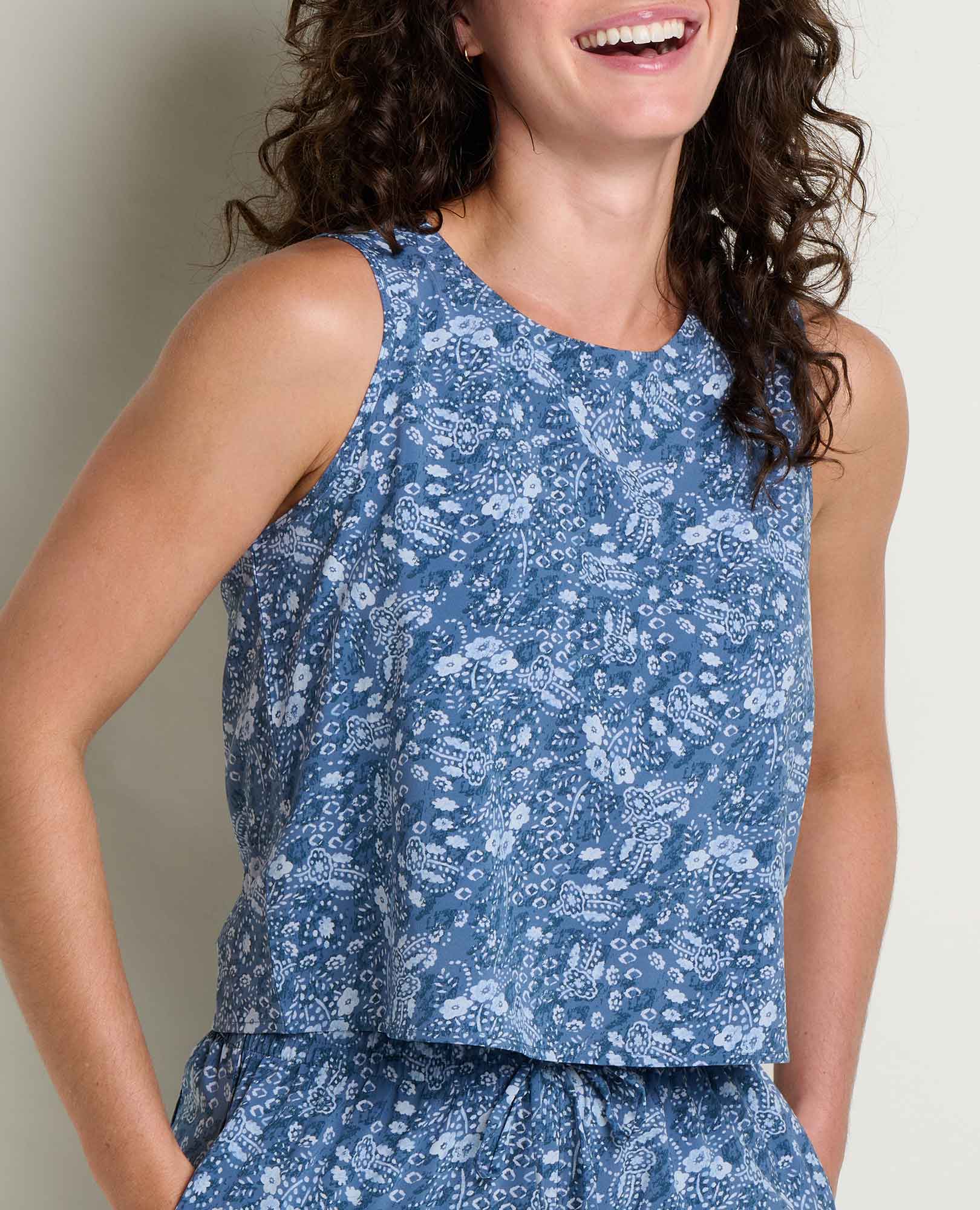 Sunkissed Button Back Tank - Image 4