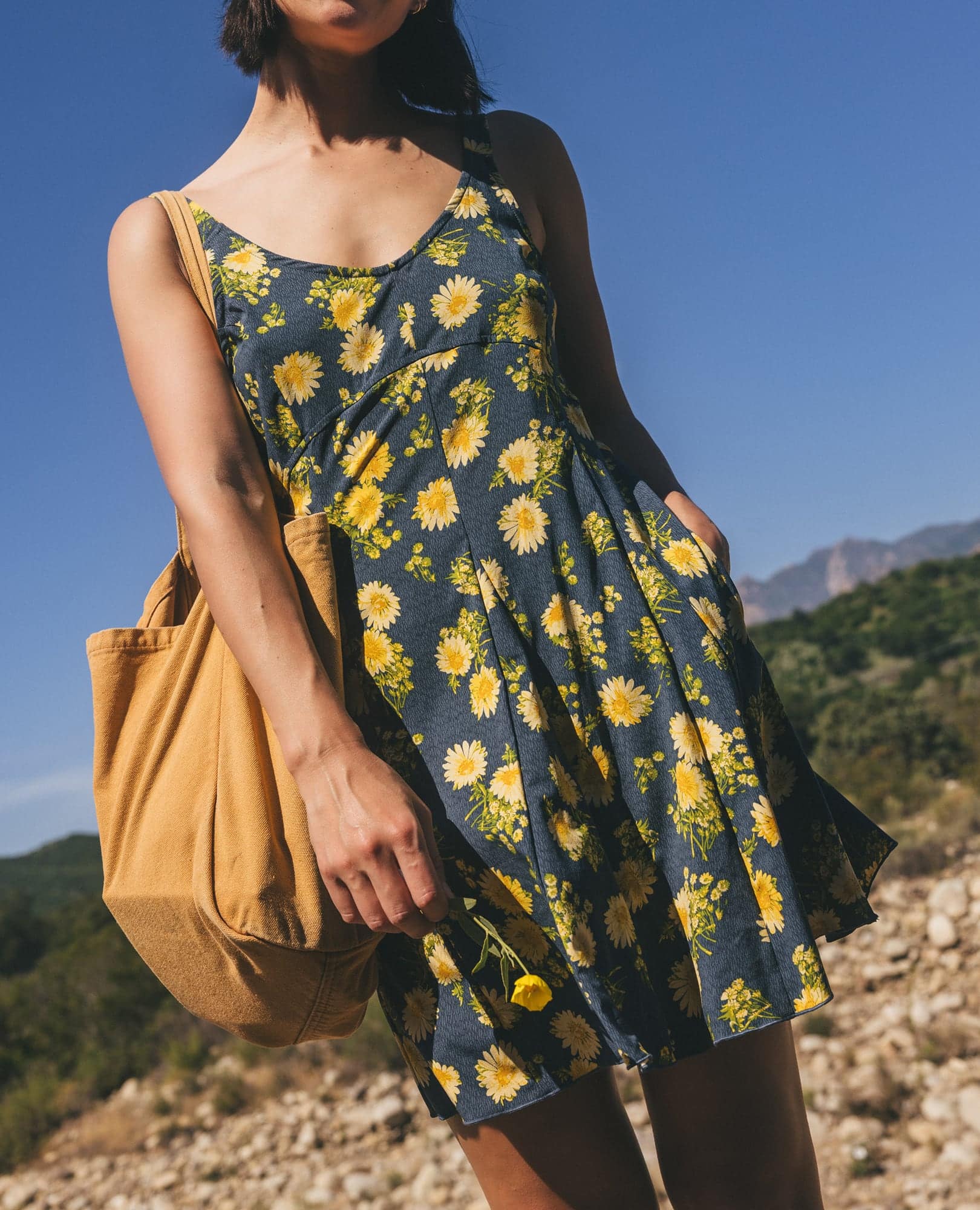 Sunkissed Tank Godet Dress - Image 5