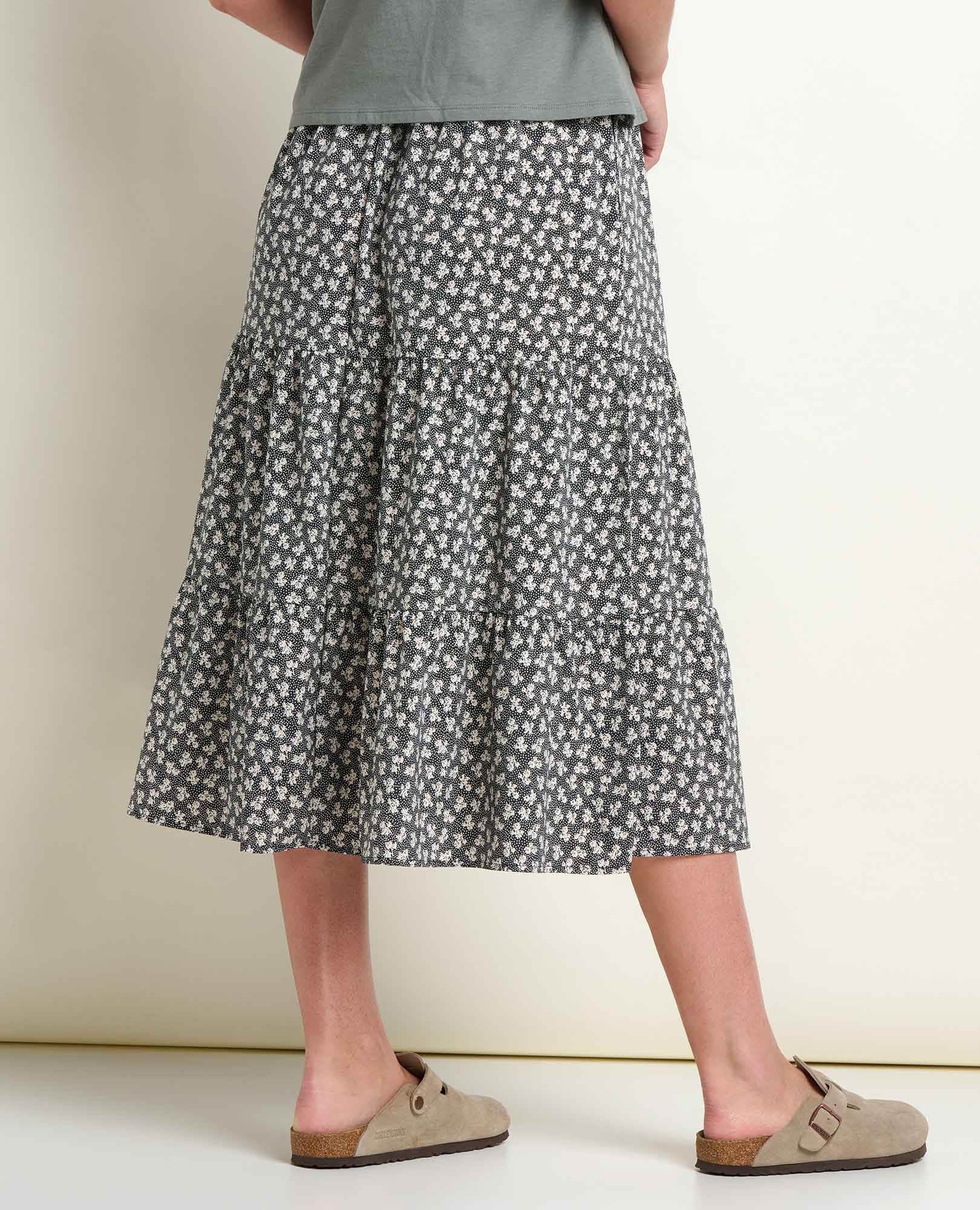 Sunkissed Tiered Midi Skirt - Image 2