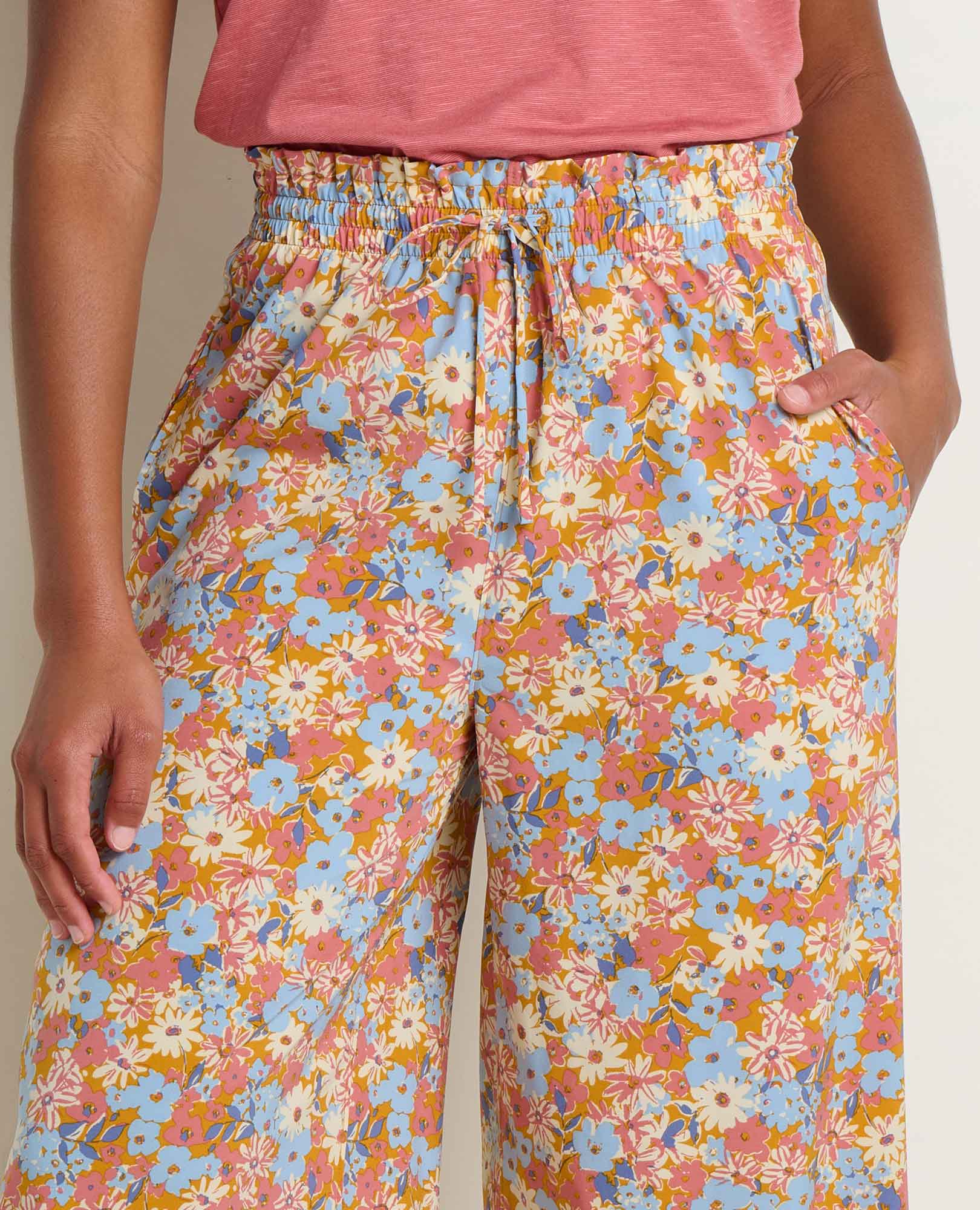 Sunkissed Wide Leg Crop Pant - Image 3