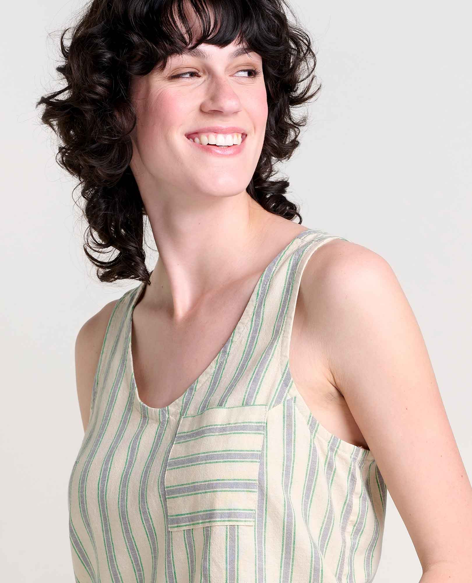 Taj Hemp Button Back Tank - Image 5