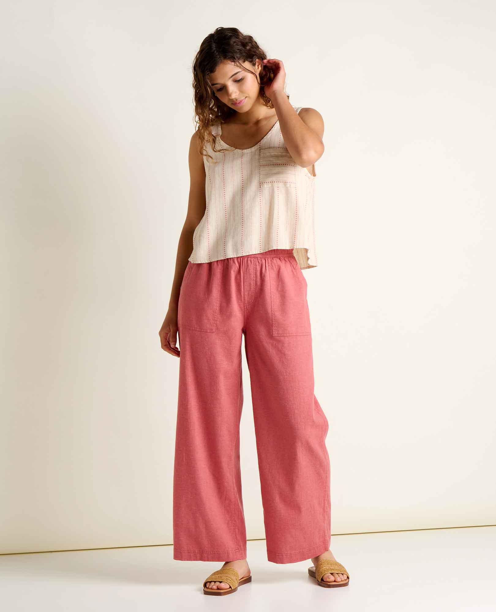 Taj Hemp Button Back Tank - Image 3