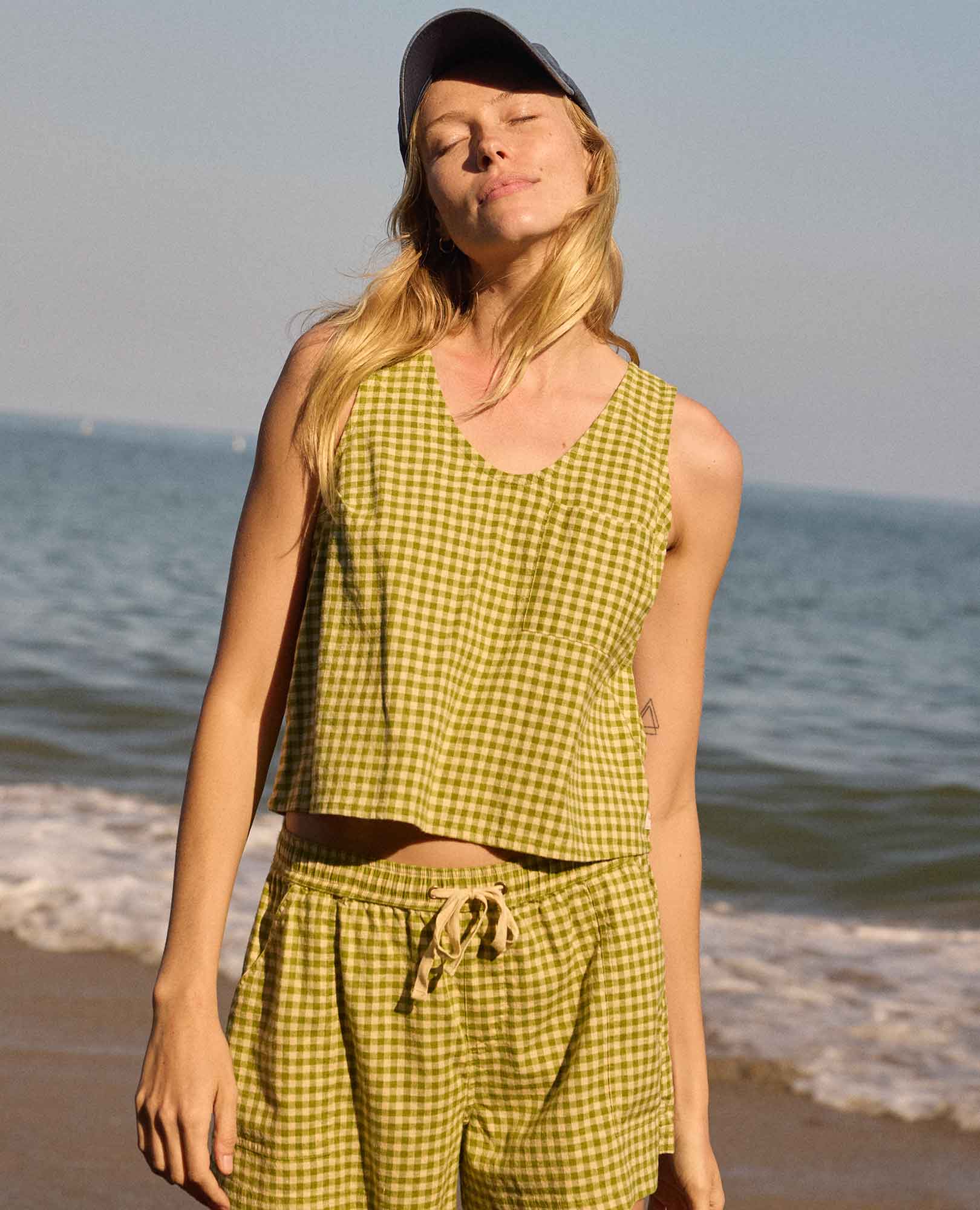 Taj Hemp Button Back Tank - Image 6