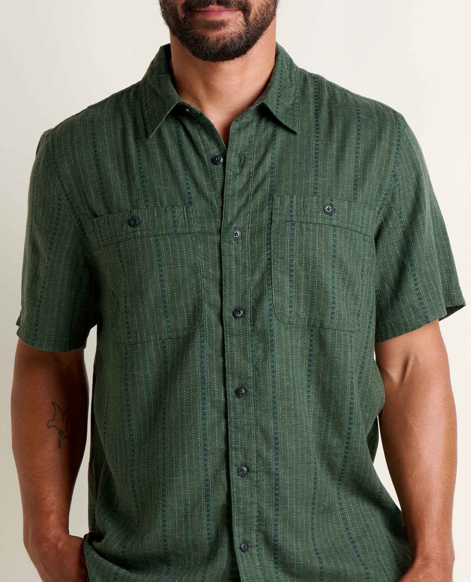 Men's Taj Hemp Shirt - Image 4