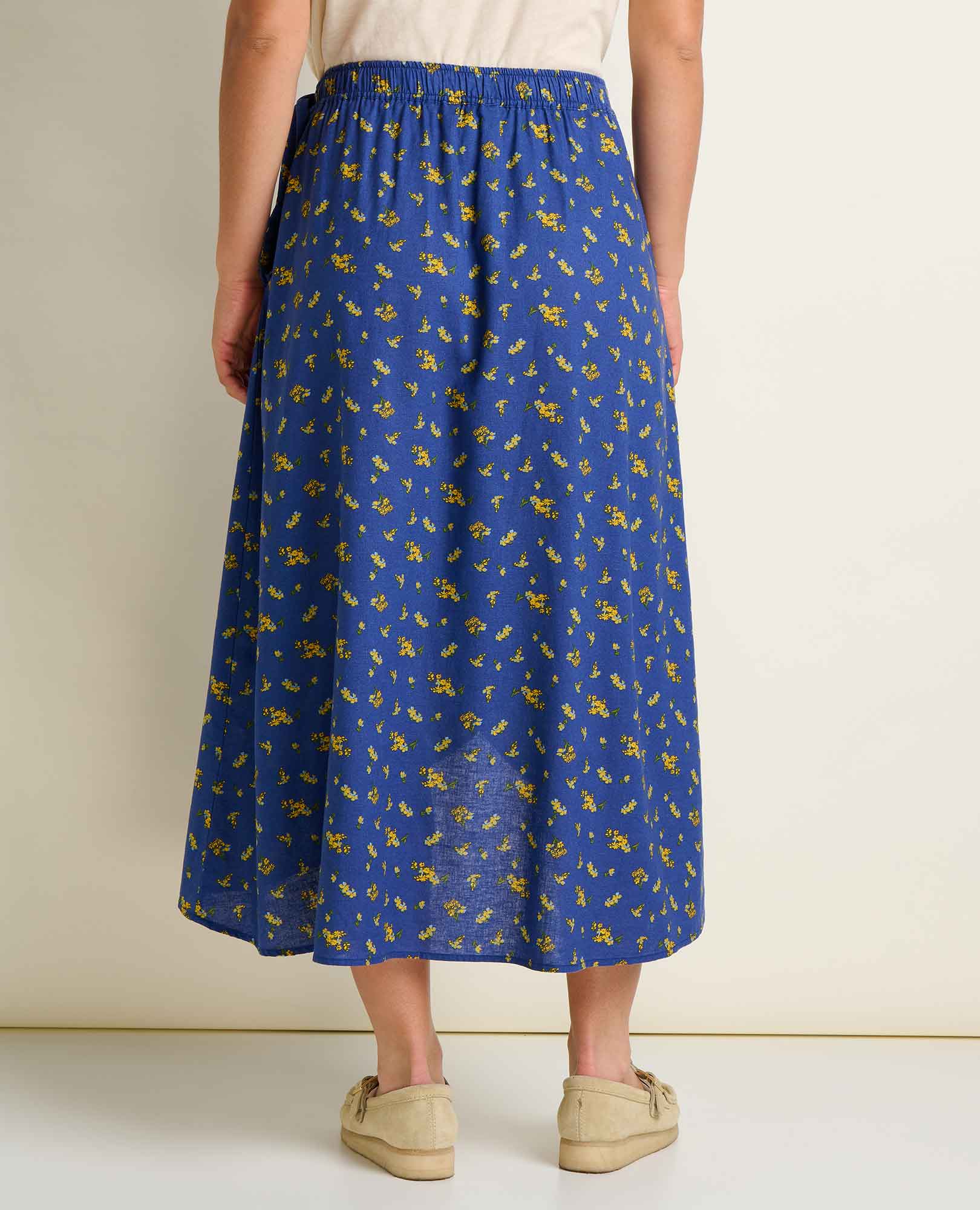 Taj Wrap Midi Skirt - Image 2