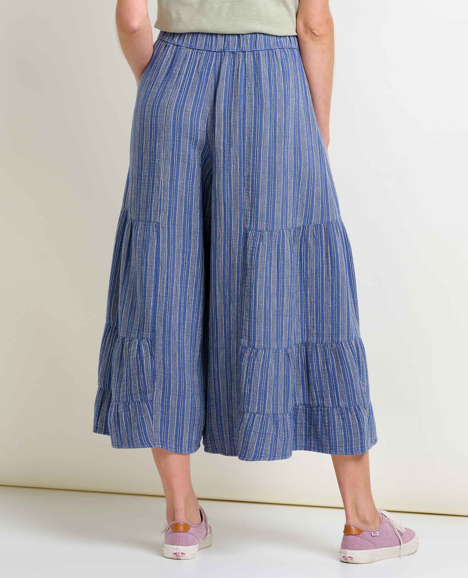 Tate Double Weave Palazzo Pant - Image 2