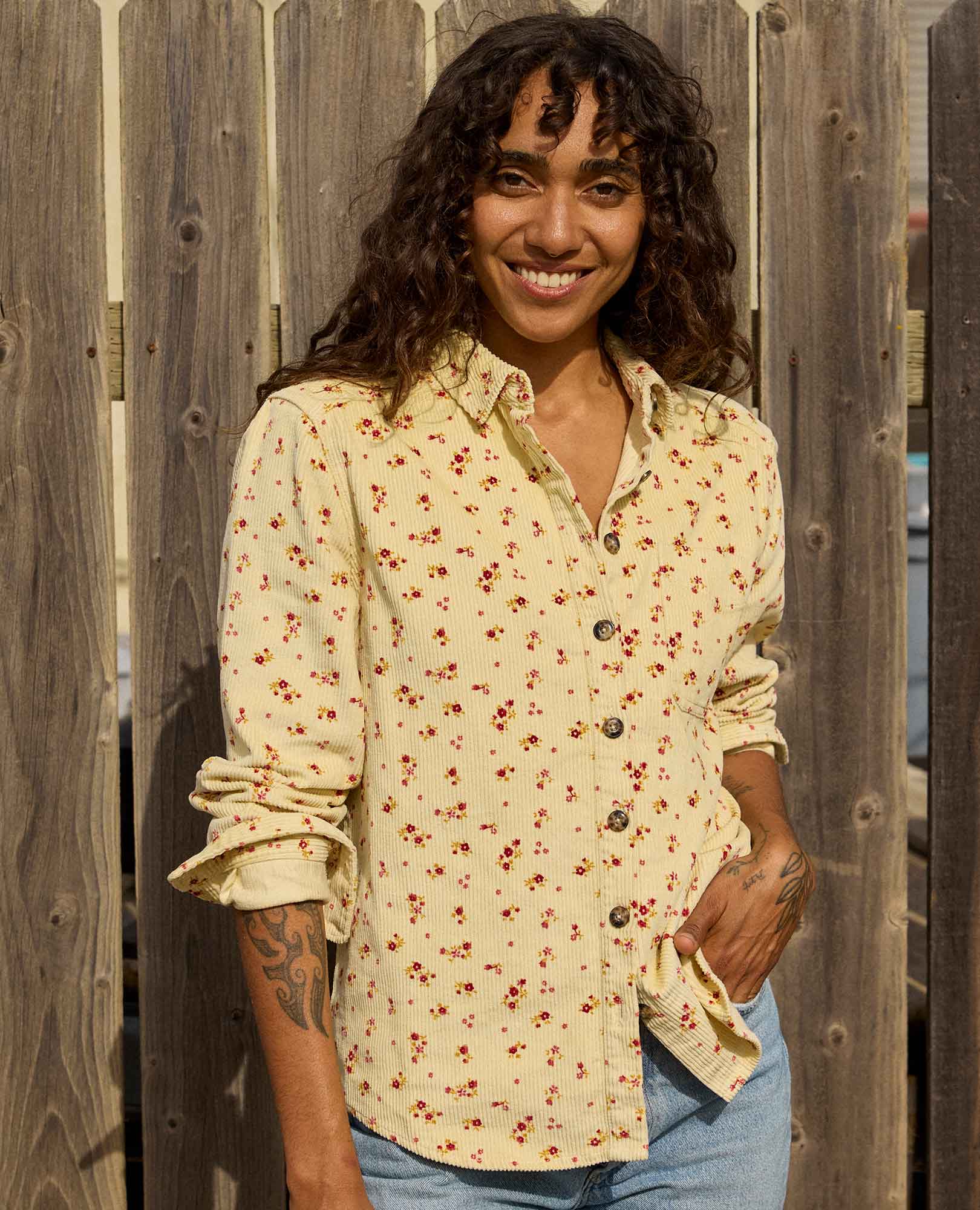 Women's Cascadia Cord Shirt - Image 4