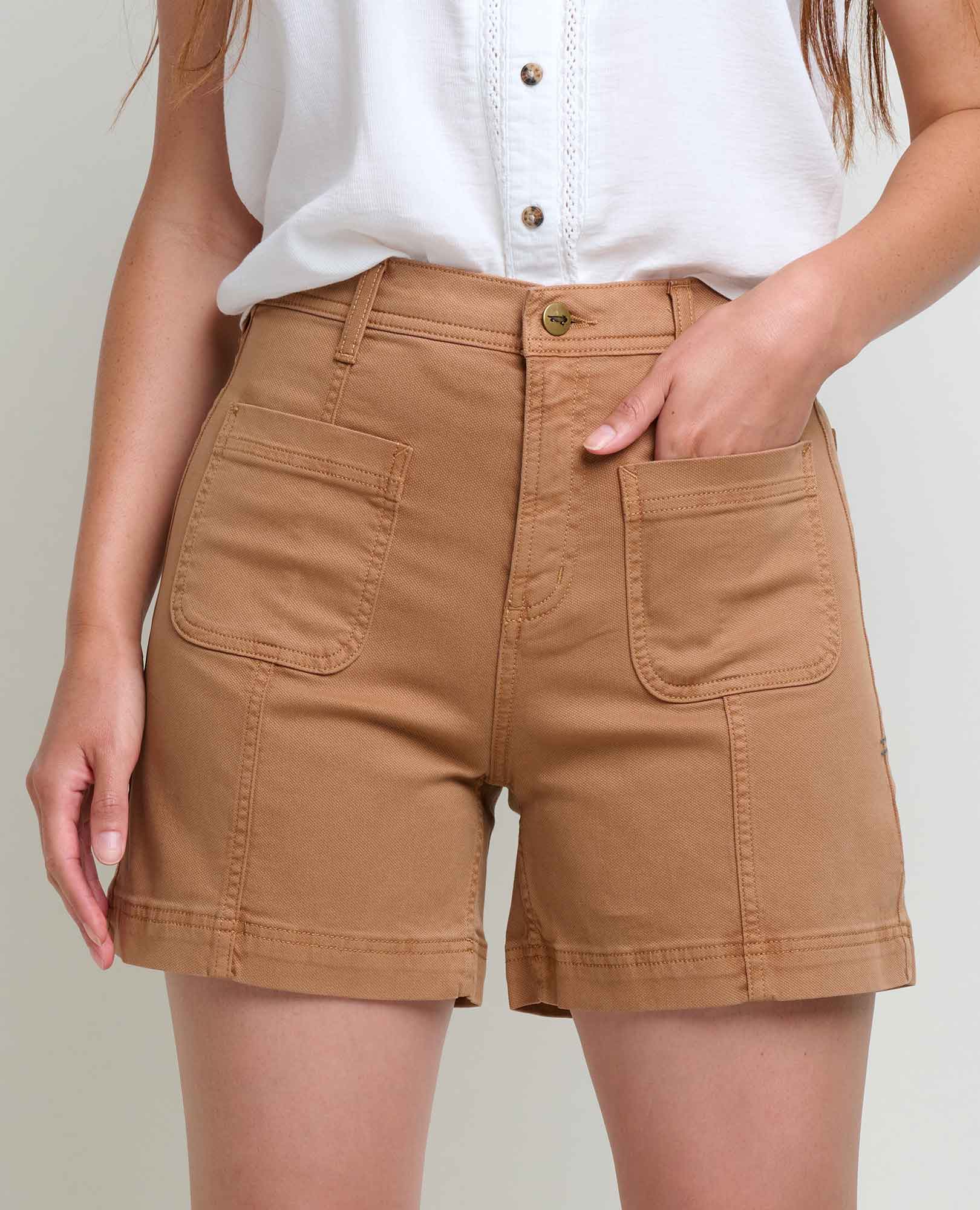 Women's Linden Canvas Short - Image 3
